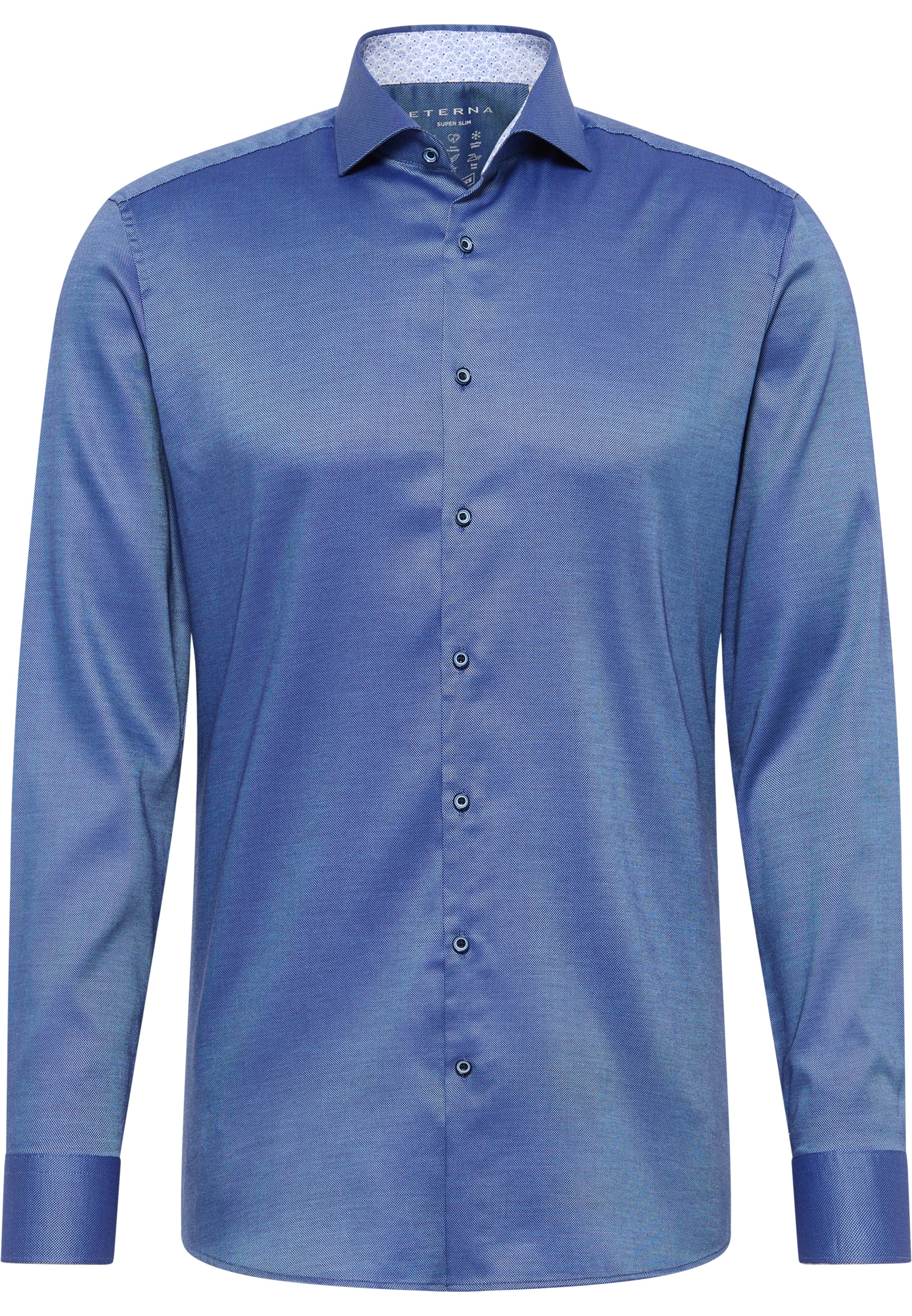 Eterna Langarmhemd »SUPER SLIM« EASY IRON (bügelleicht)