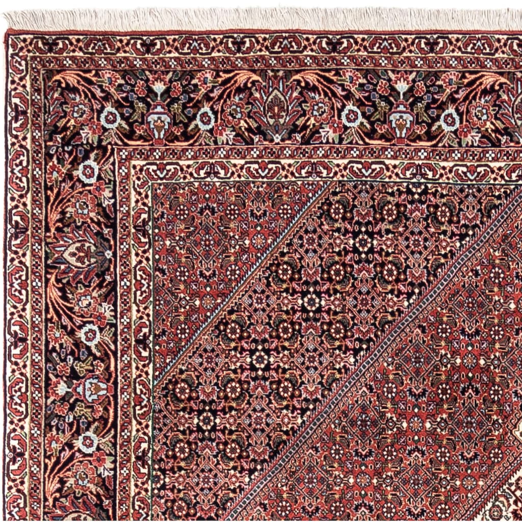 morgenland Wollteppich »Bidjar Takab Medaillon Rosso 295 x 200 cm«, rechteckig