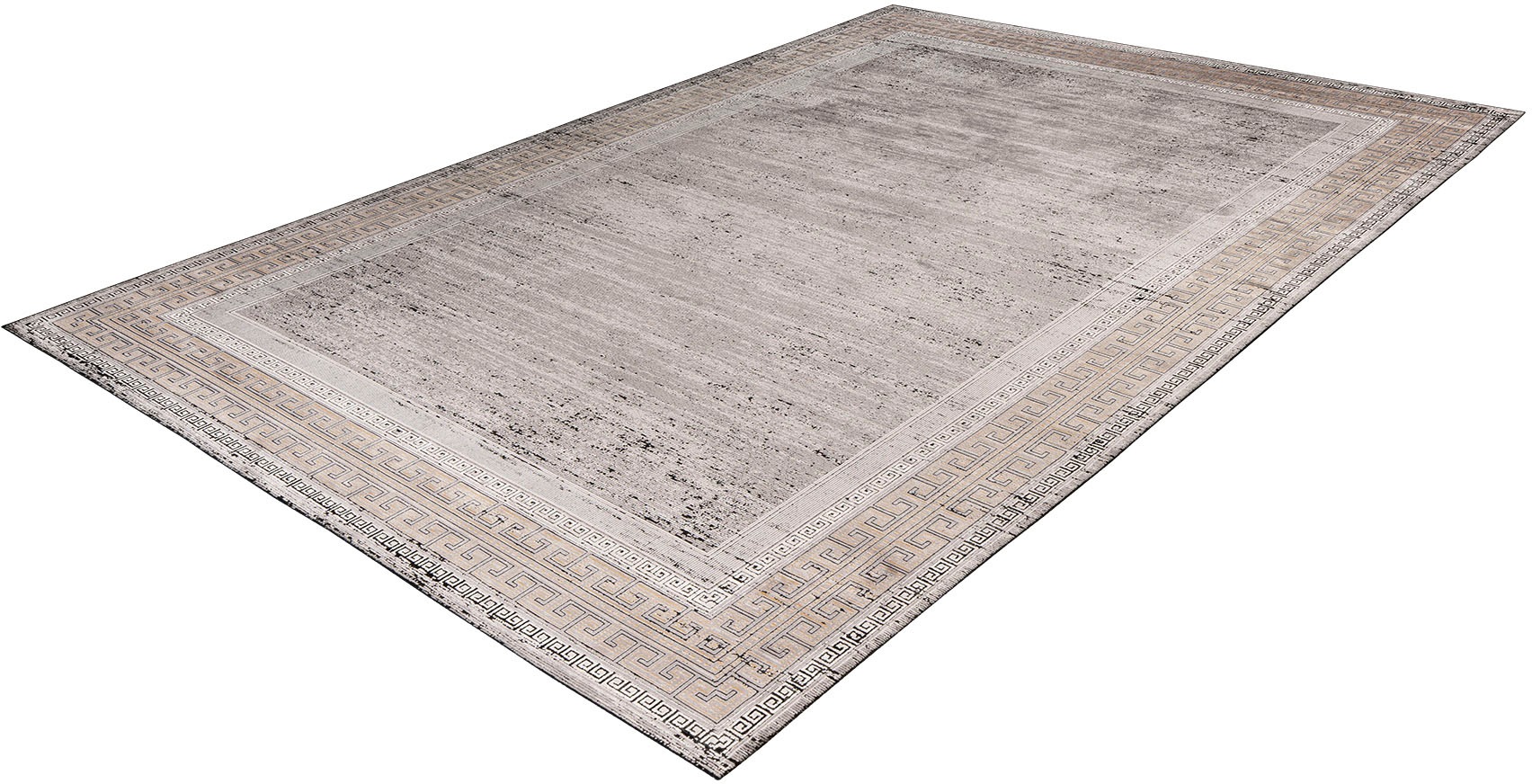 Obsession Teppich »My Eden of Obsession 205« rechteckig 10 mm Höhe mit Bordüre, besonders hohe Knotendichte, Material: 85% Viskose