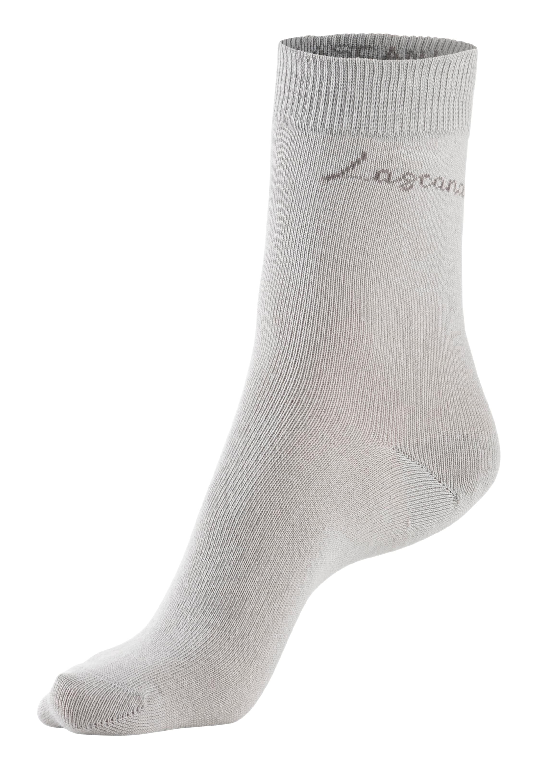 LASCANA Basicsocken »Believe in Yourself«, (Box, 4 Paar), in ansprechender Geschenkbox