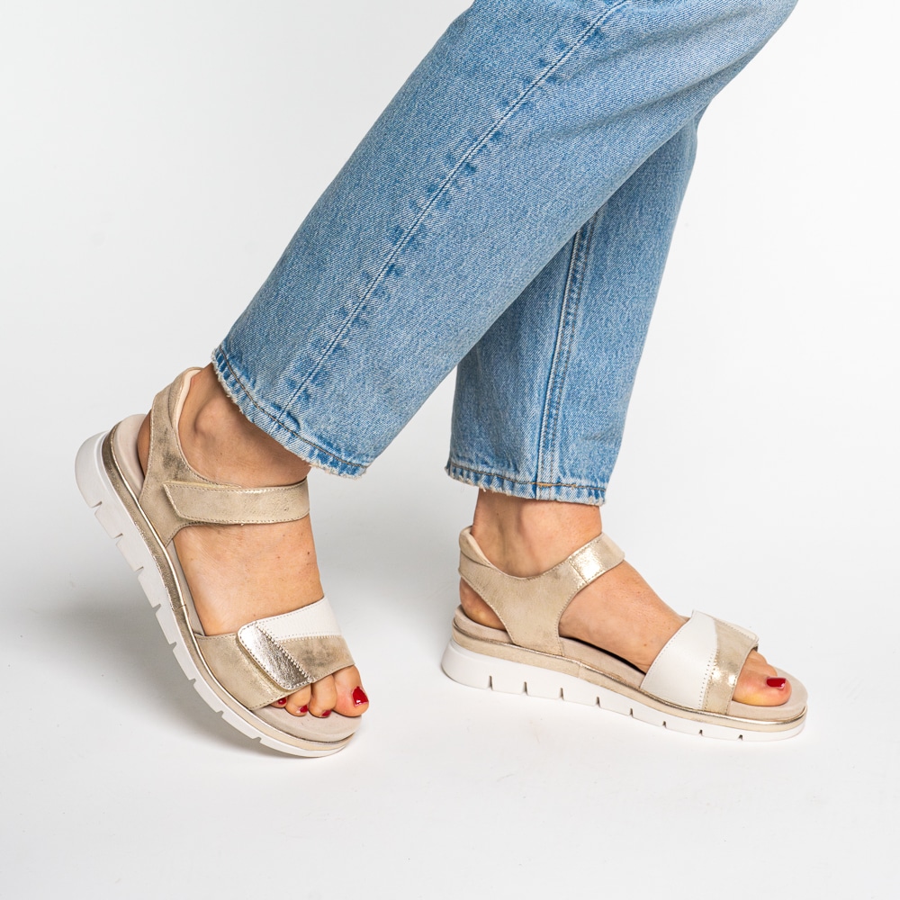 Ara Keilsandalette »CAMBRIDGE«  Keilabsatz, Riemchensandale mit Klettverschlüsse, G-Weite