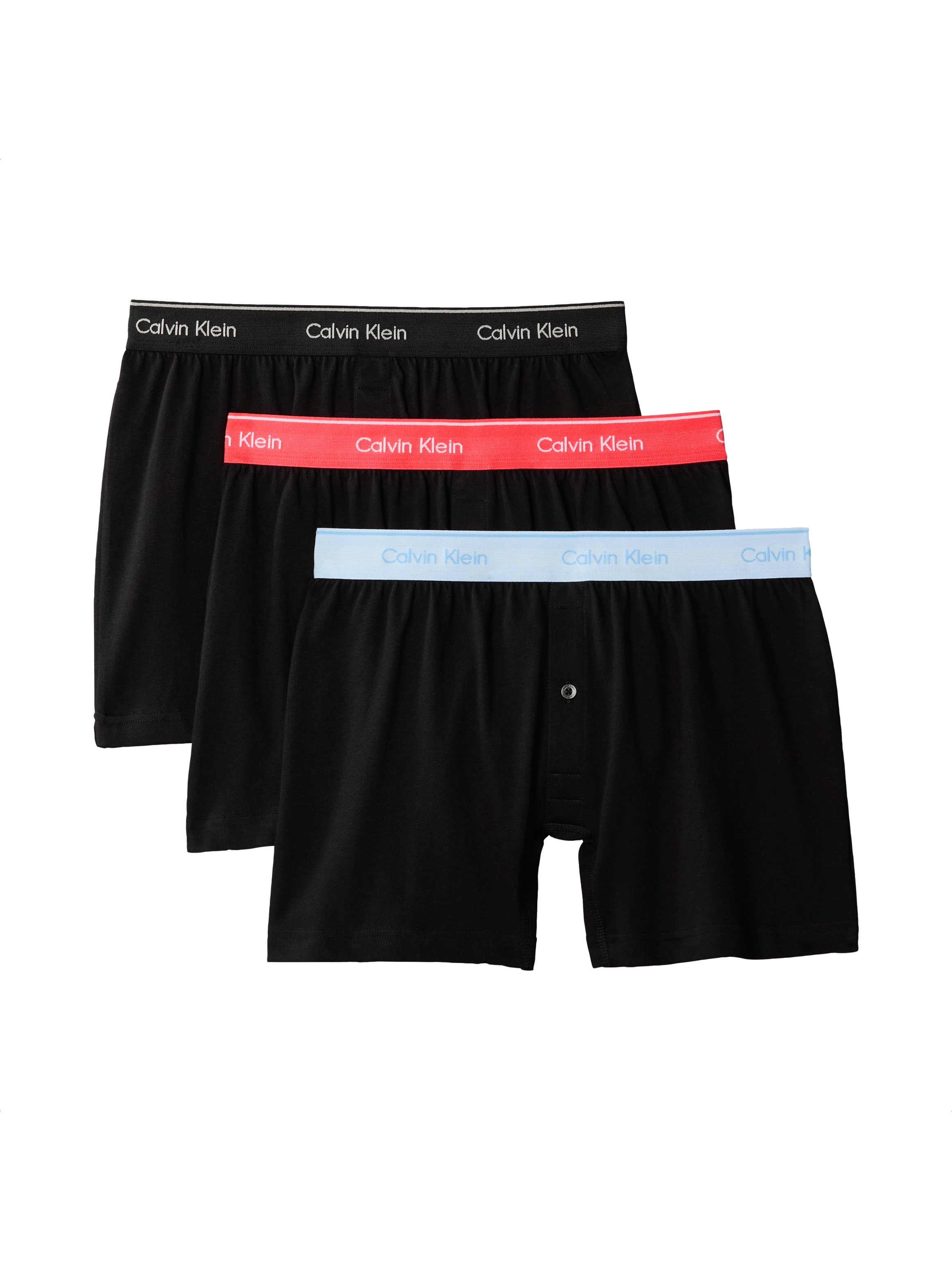 Calvin Klein Underwear Boxer »BOXER TRAD 3PK« Packung, 3er-Pack,  mit Logo-Elastikbund (3 Stück)