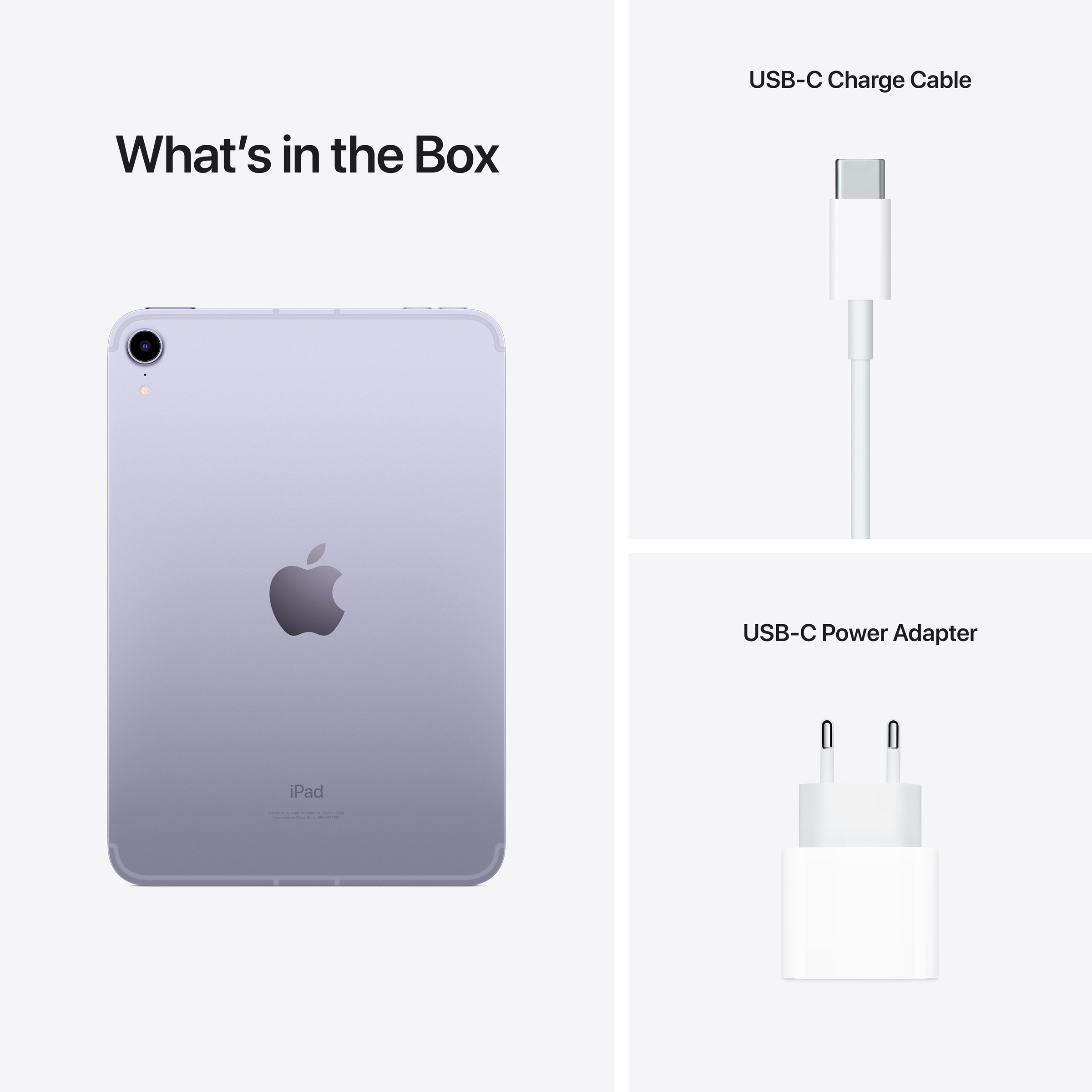 Apple Tablet »iPad mini (2021), 8,3", Wi-Fi + Cellular, 256 GB Speicherplatz«, (iPadOS)