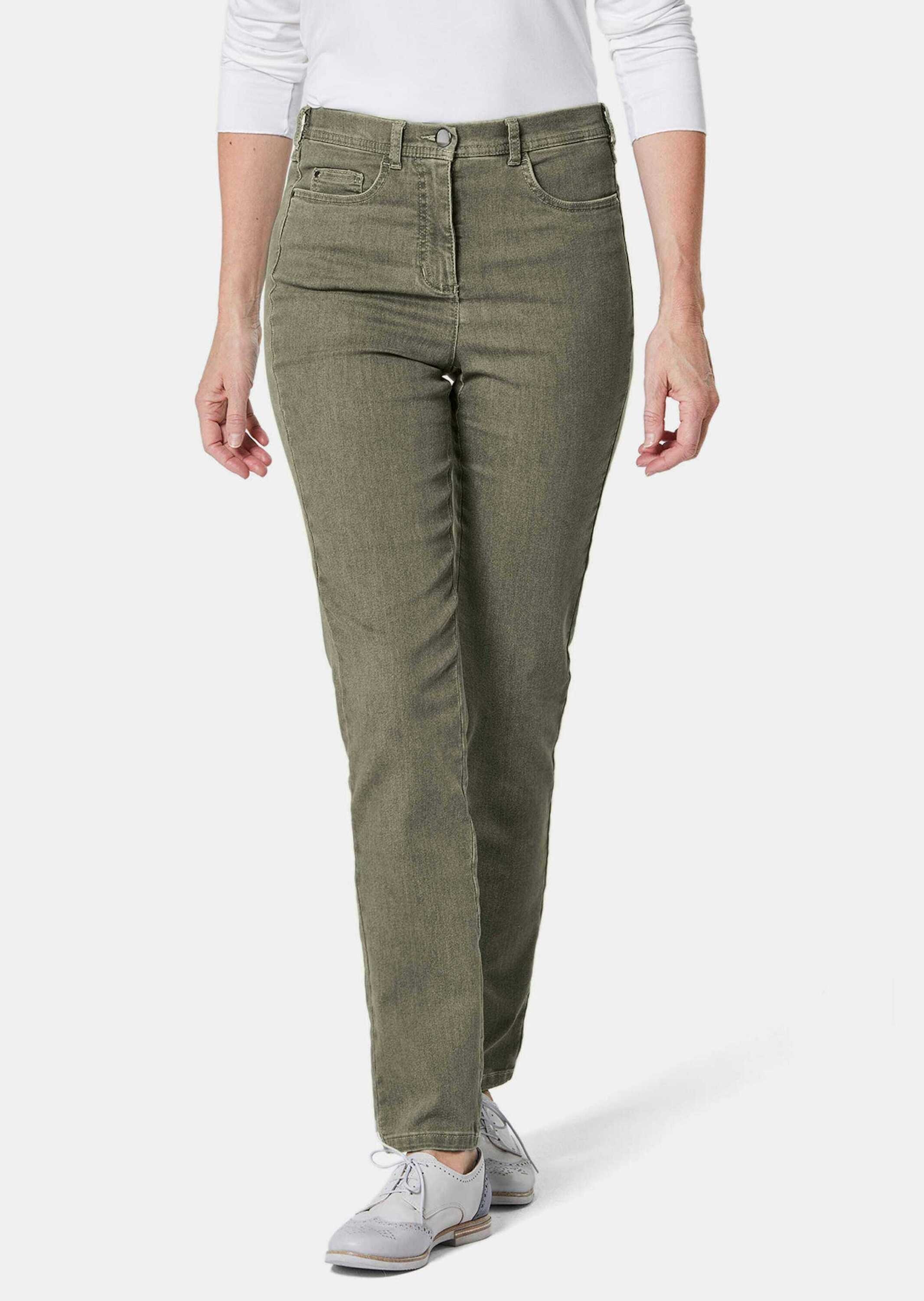 GOLDNER Regular-fit-Jeans »Damen Jeans Slim Fit LOUISA mit Stretch-Anteil«