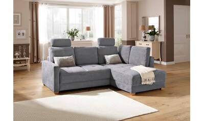 DELAVITA Ecksofa »Casella«, mit Bettfunktion und Bettkasten, Steppung im Sitzbereich kaufen DELAVITA Ecksofa »Casella«, mit Bettfunktion und Bettkasten, Steppung im Sitzbereich kaufen