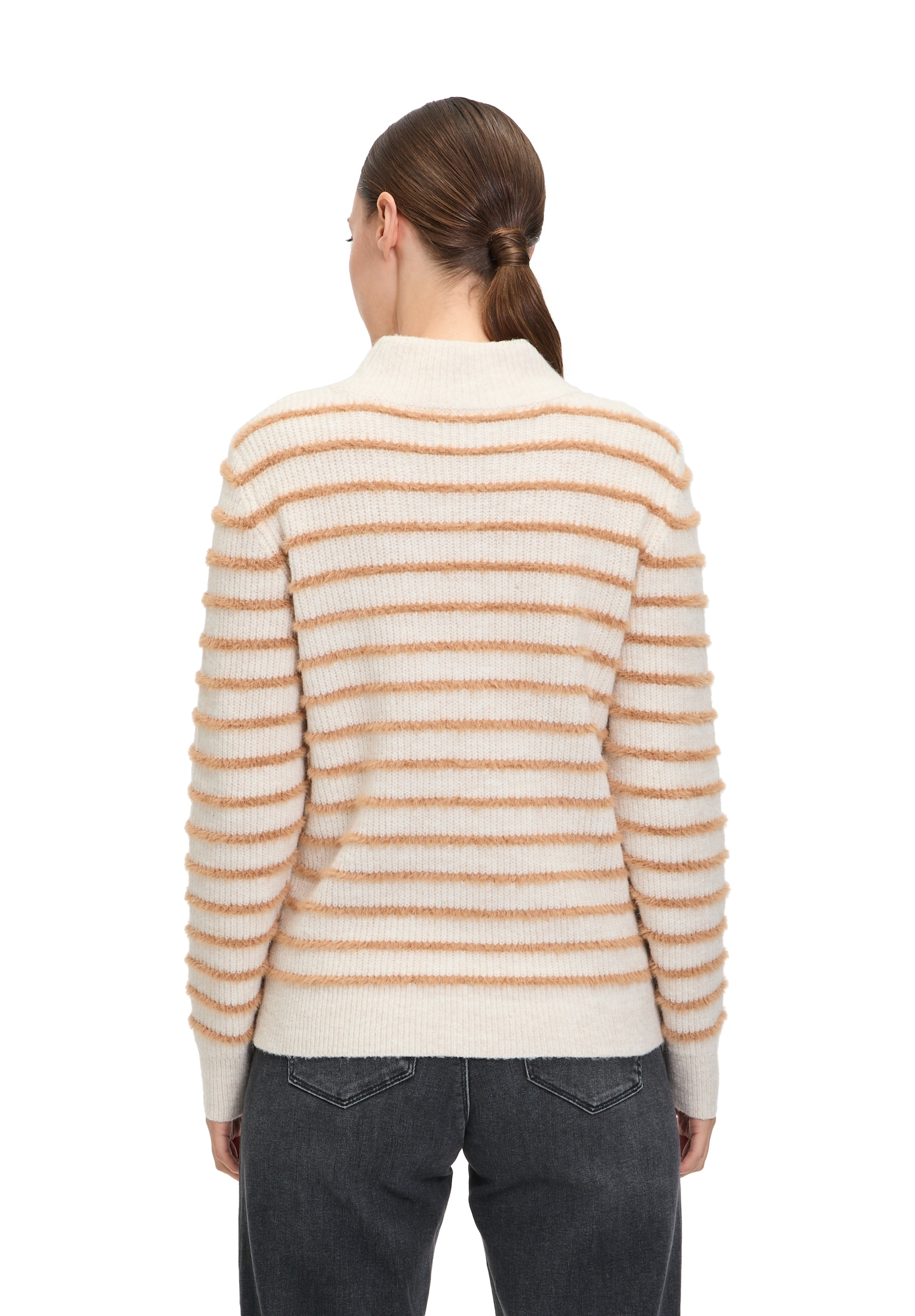 Betty&Co Strickpullover »Strickpullover mit Rundhalsausschnitt«