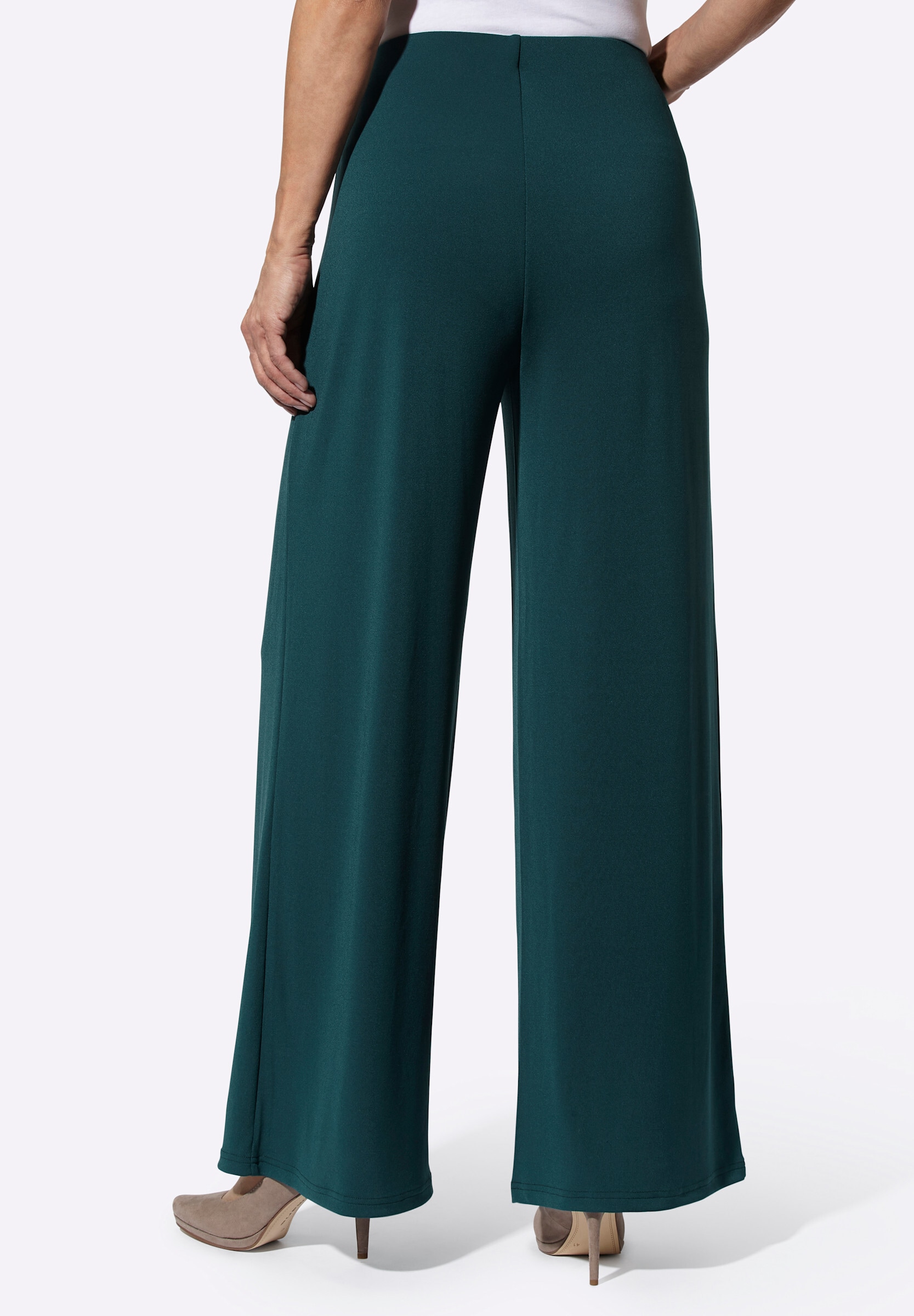Witt Schlupfhose »Jersey-Hose Palazzohose mit Elastik-Bund«