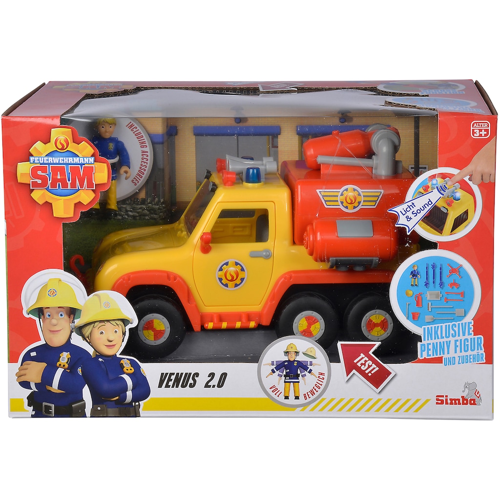 SIMBA Spielzeug-Feuerwehr »Feuerwehrmann Sam, Venus 2.0«