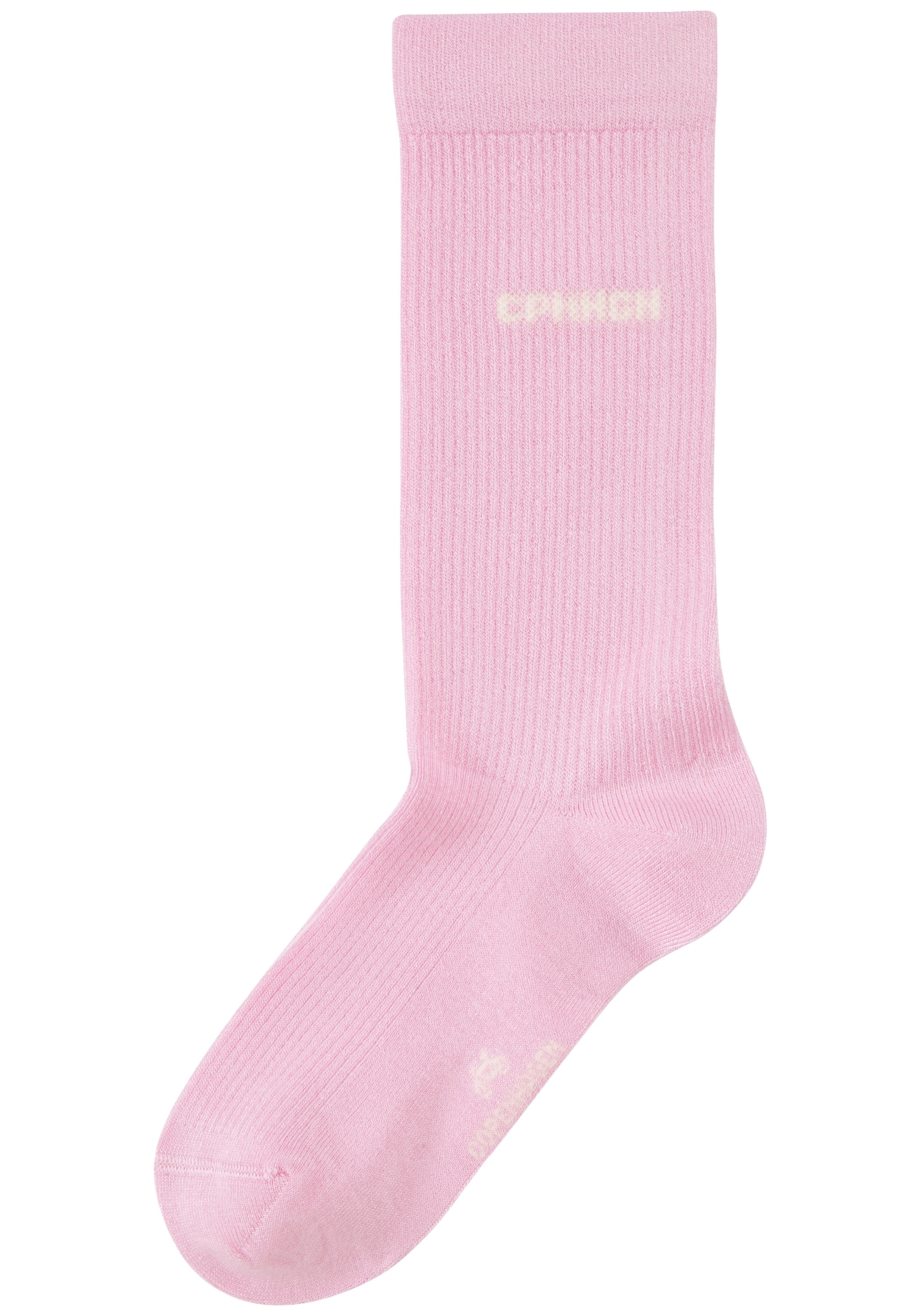 Copenhagen Studios Basicsocken Packung, 3 Paar tlg. mit Rippstruktur und Stickerei