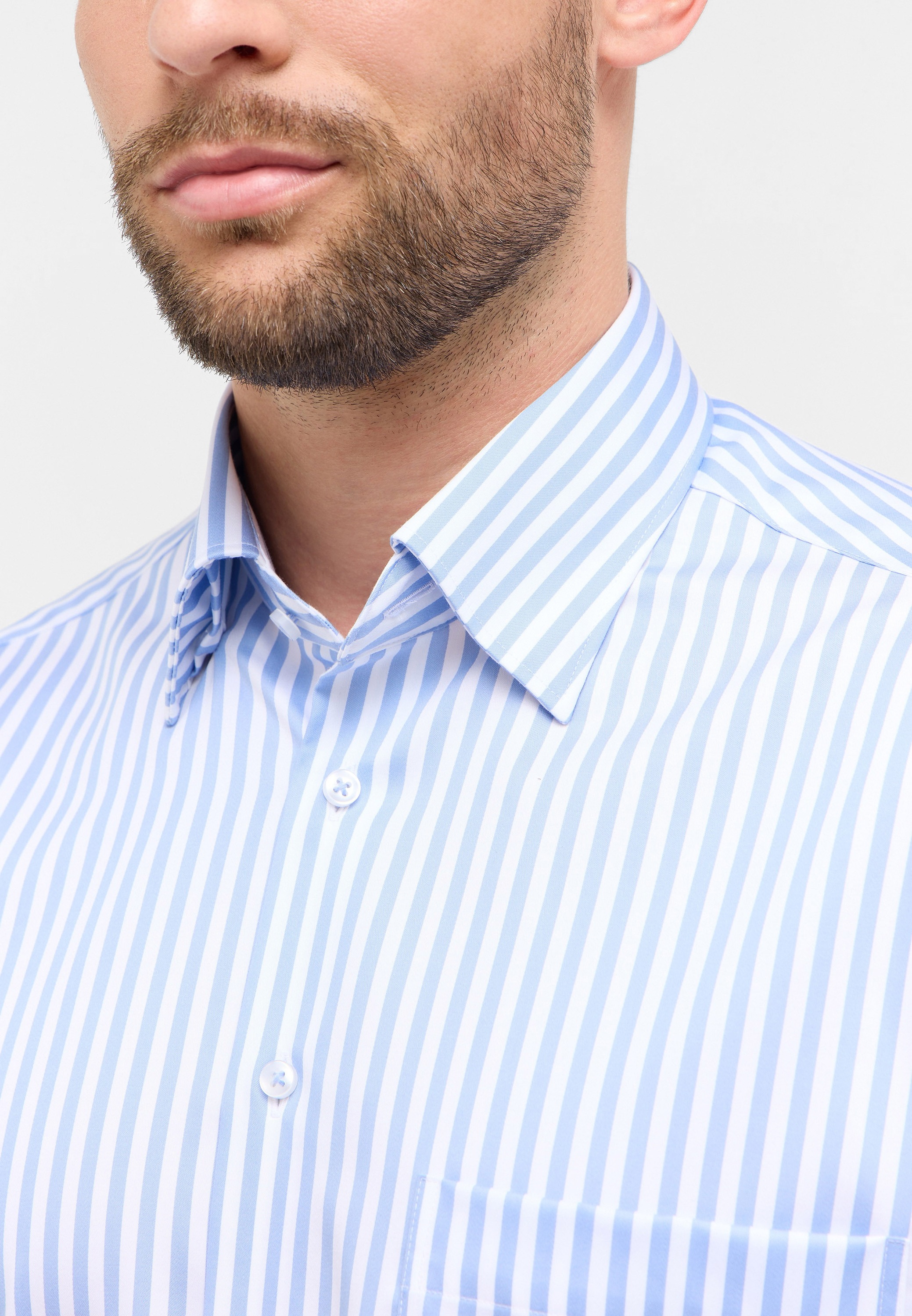 Eterna Langarmhemd »COMFORT FIT« NON IRON (bügelfrei)