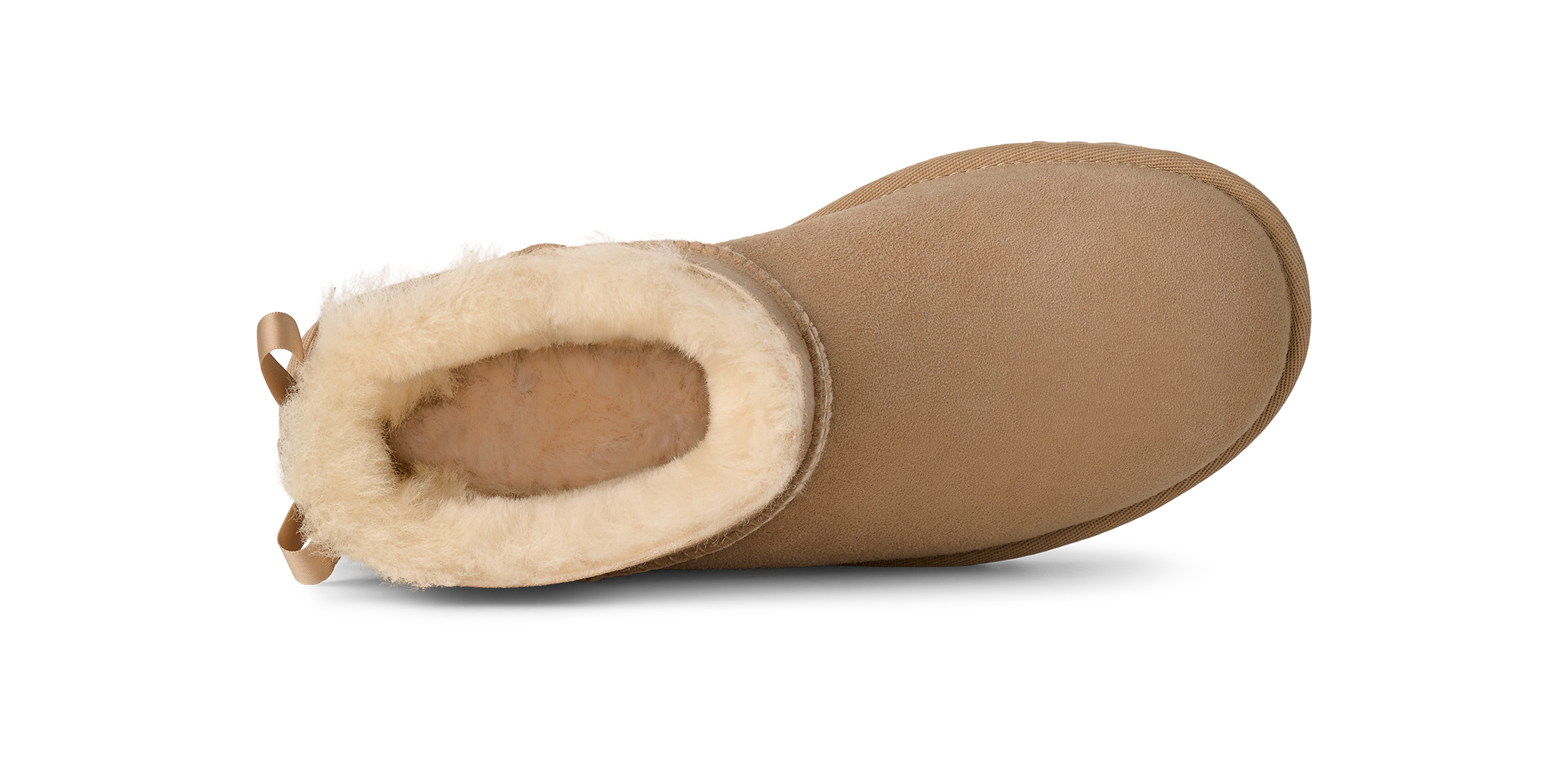 UGG Schlupfboots »W ULTRA MINI BAILEY BOW«  Winterboots mit Schleife und Logo-Aufnäher an der Ferse