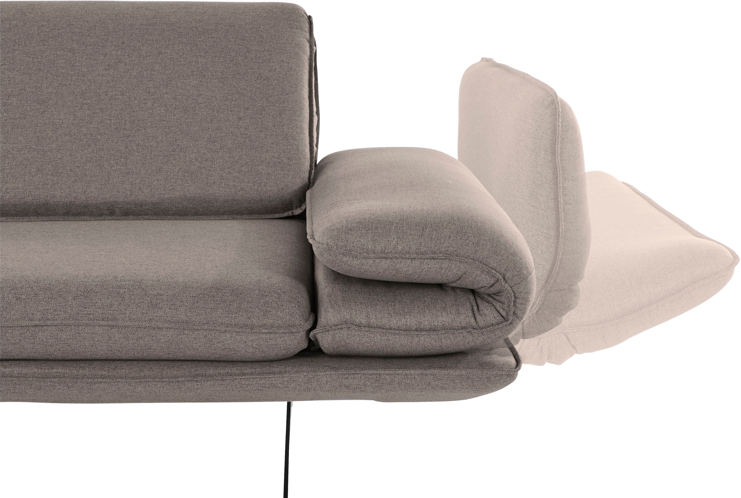 DOMO collection 2,5-Sitzer »New York«, wahlweise mit Arm- und Rückenfunktion,  mit Kufenfüßen kaufen bei OTTO
