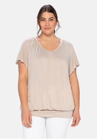 Sheego T-Shirt, mit Flügelärmeln kaufen