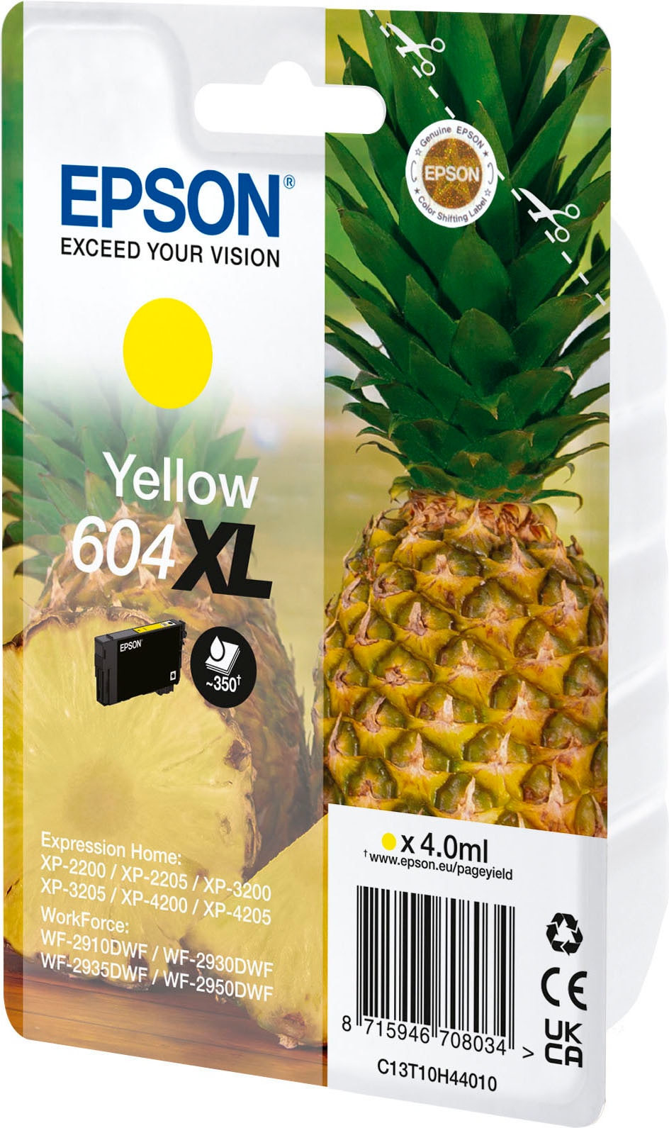 Epson Tintenpatrone »16 Mulitpack - 4 Farben- Druckerpatrone«