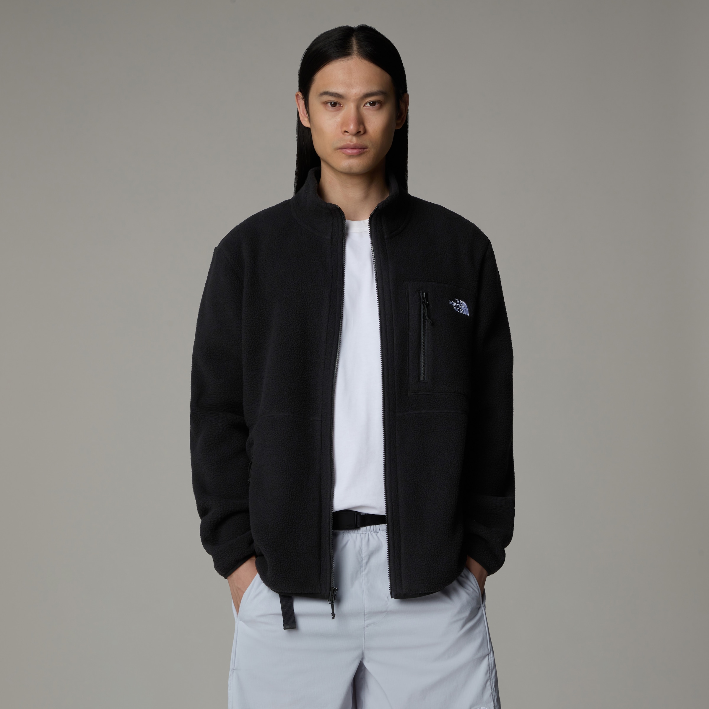 The North Face Fleecepullover »Yumiori Fleecejacke mit durchgehendem RV für Herren«, (1 tlg.)