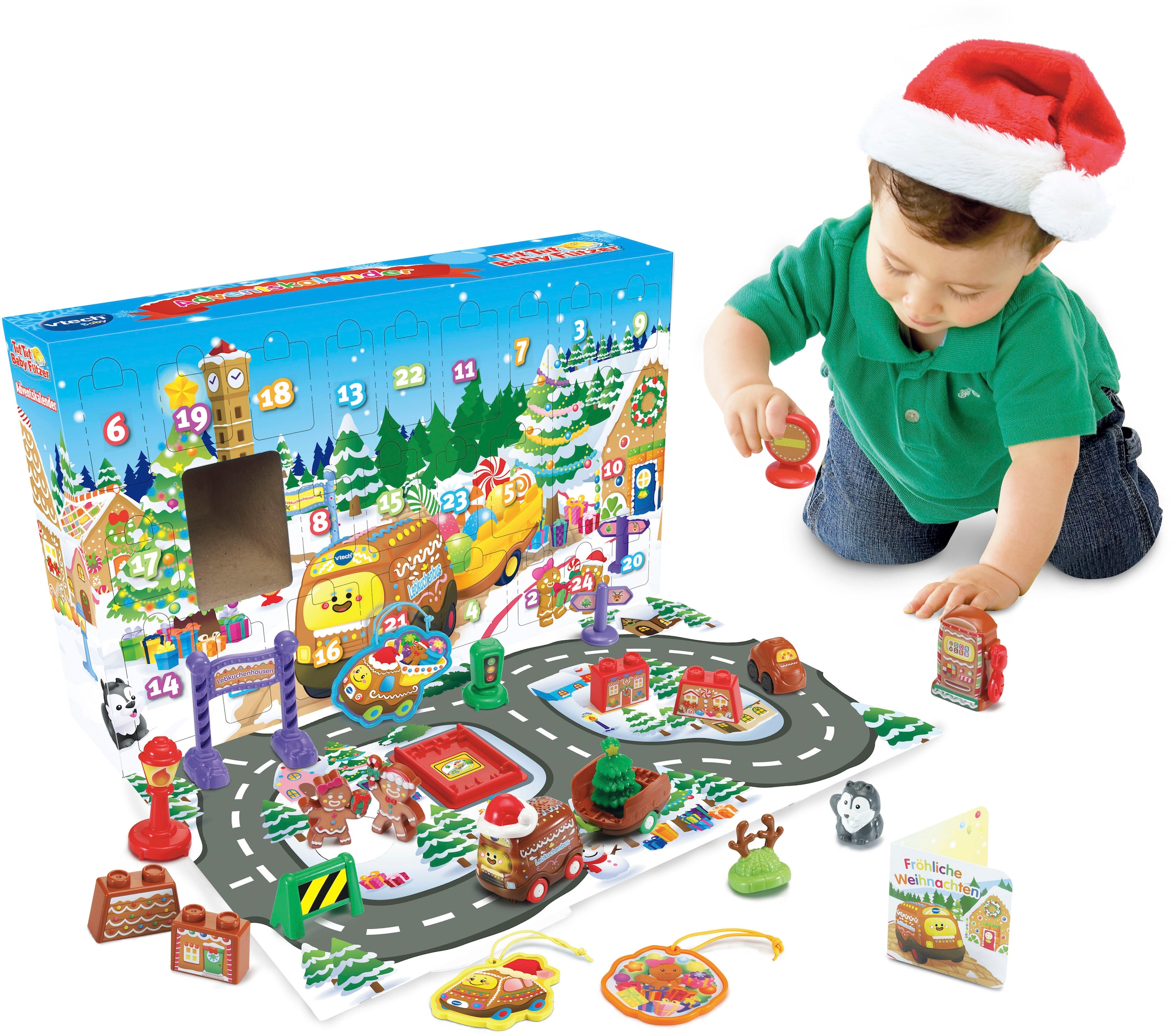 Vtech® Spielzeug-Adventskalender »Tut Tut Baby Flitzer«, ab 12 Monaten