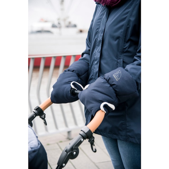 Heitmann Felle Kinderwagen-Handwärmer »Eisbärchen Copy«, Handschuhe für den  Kinderwagen, Handmuff mit praktischen Druckknöpfen im OTTO Online Shop