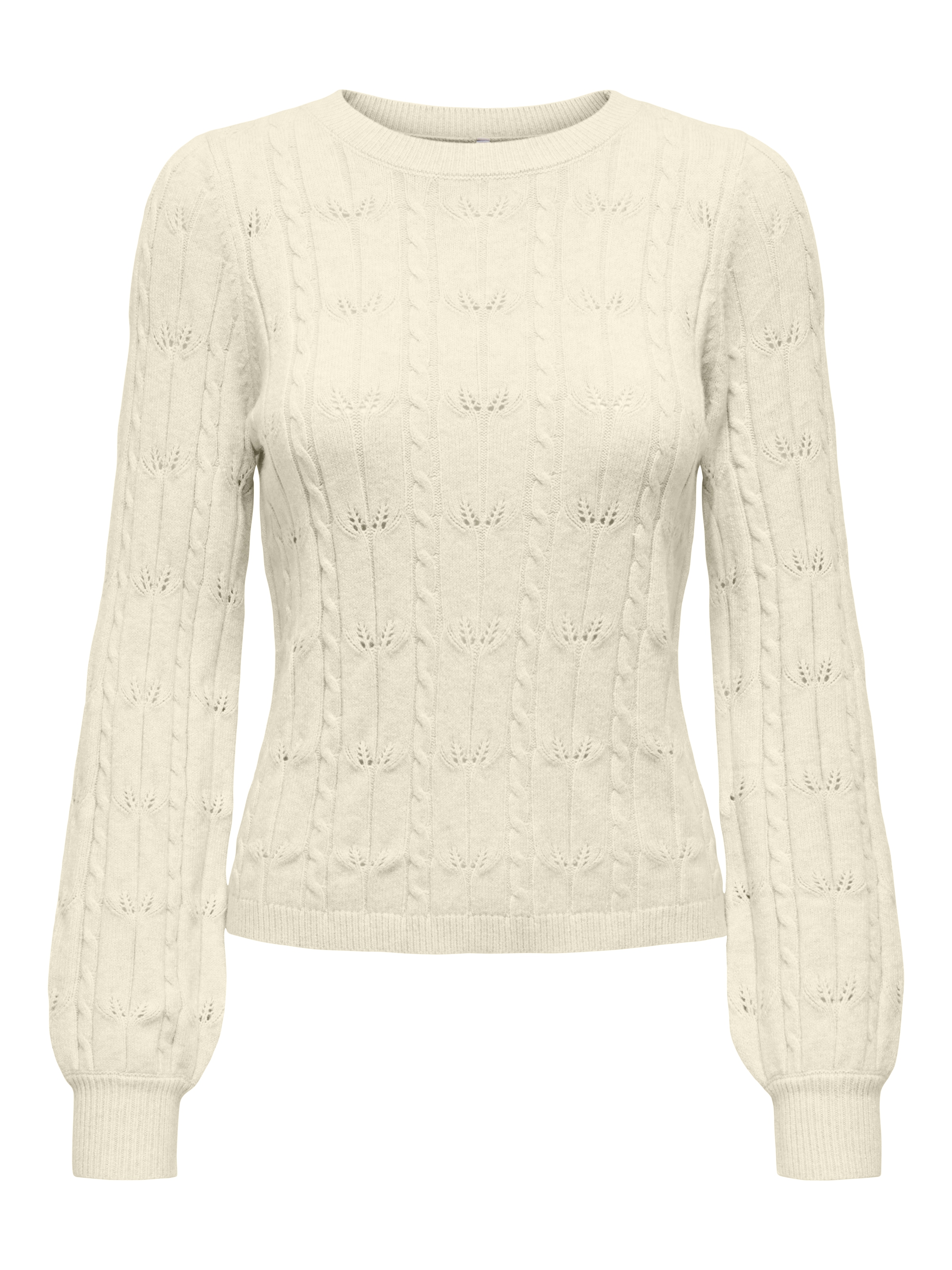 ONLY Strickpullover »ONLKATIA LS STRUCTURE O-NECK PULL CC KNT«