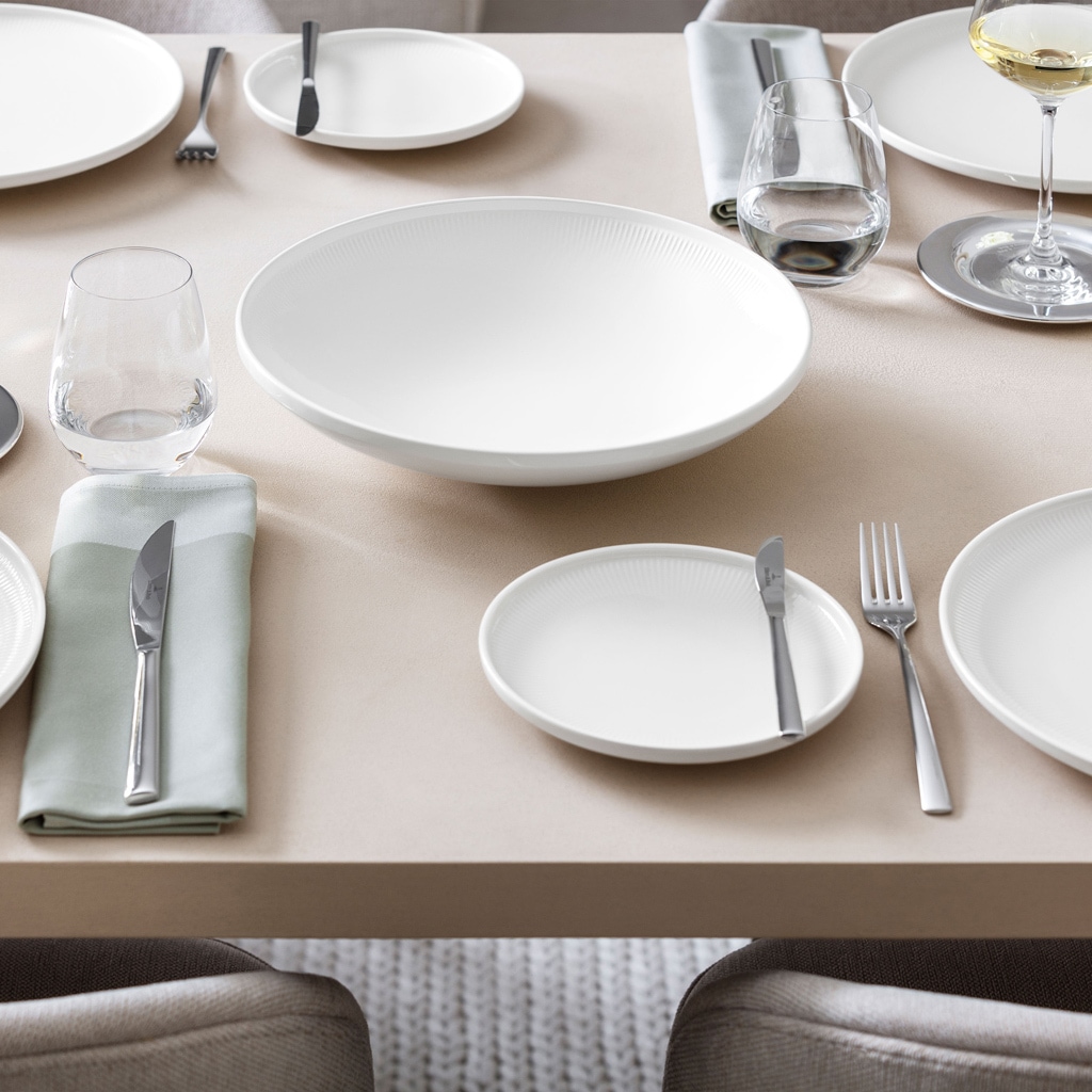 Villeroy & Boch Schale »Schalen Afina ø 29 cm 4er Set weiß« 4 tlg.