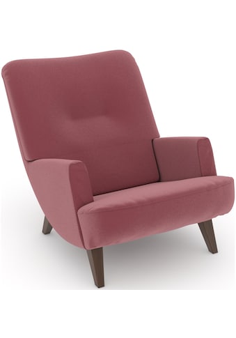 Max Winzer® Loungesessel »build-a-chair Borano«, im Retrolook, zum Selbstgestalten kaufen