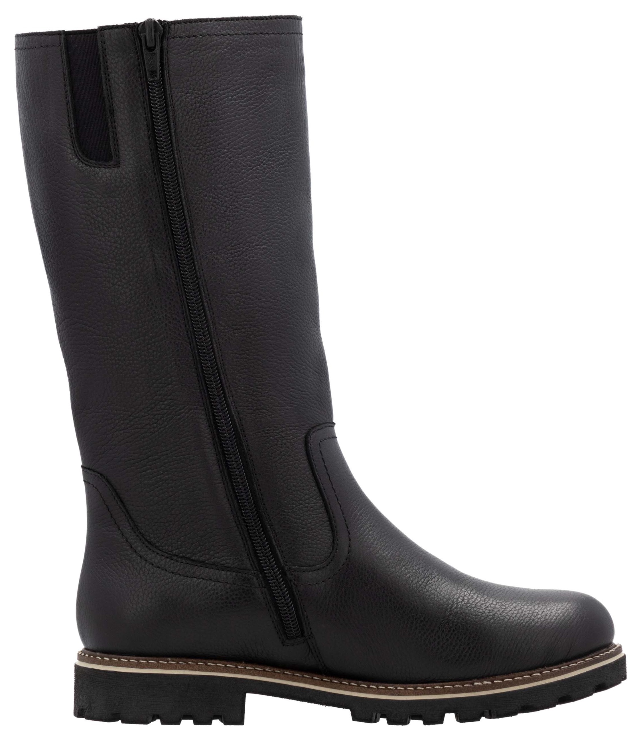 Remonte Winterstiefel, Blockabsatz, Stiefel, Langschaftstiefel mit Innenreißverschluss