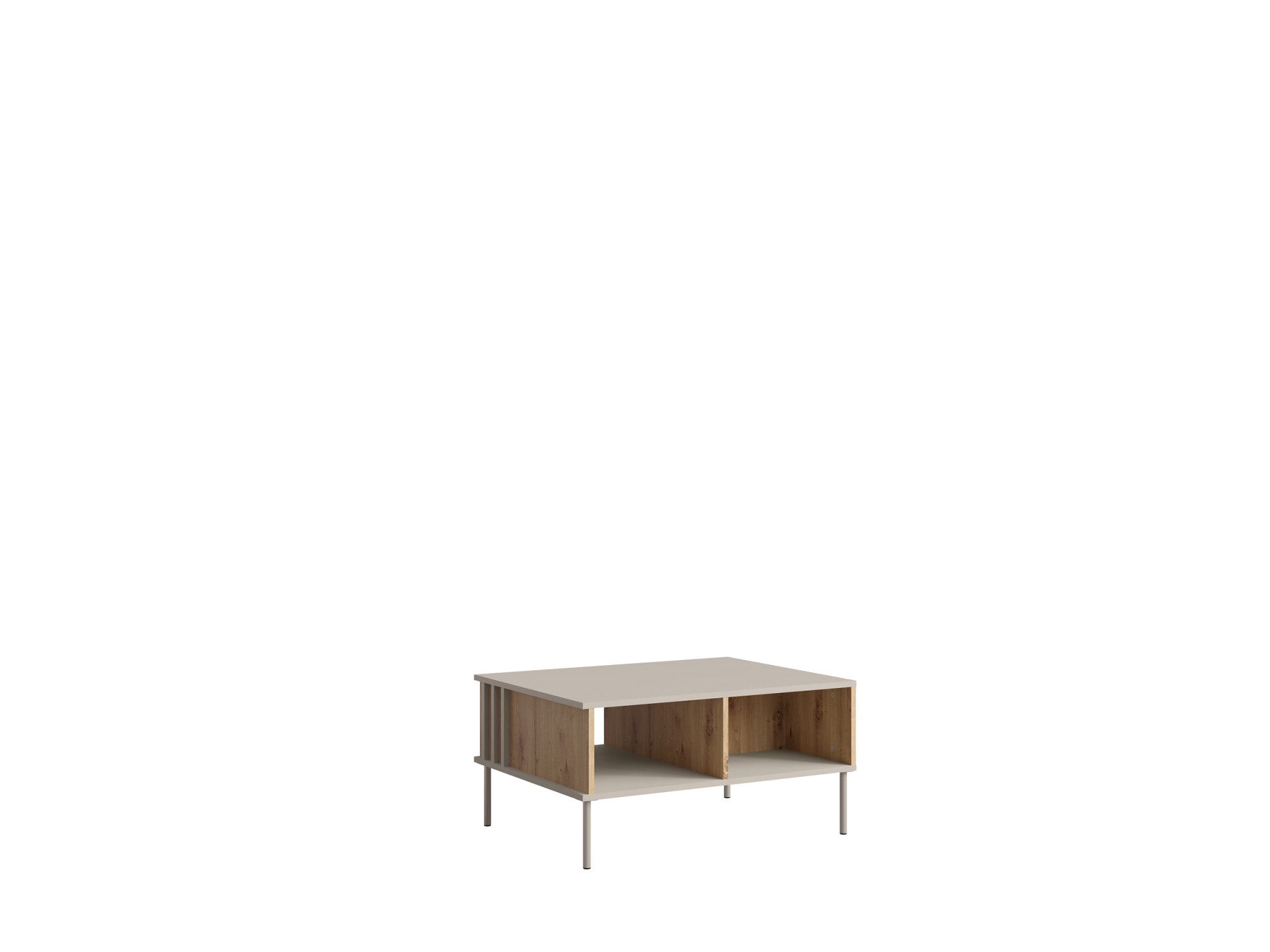 OTTO home Couchtisch »AAELIN Kaffeetisch mit viel Stauraum, modernes Design« Beistelltisch mit zusätzlichen Aufbewahrungsschränken