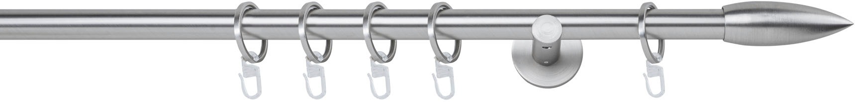 mydeco Gardinenstange »20mm Cardo Wandträger 6,5 cm«, 1 läufig-läufig, Fixmaß