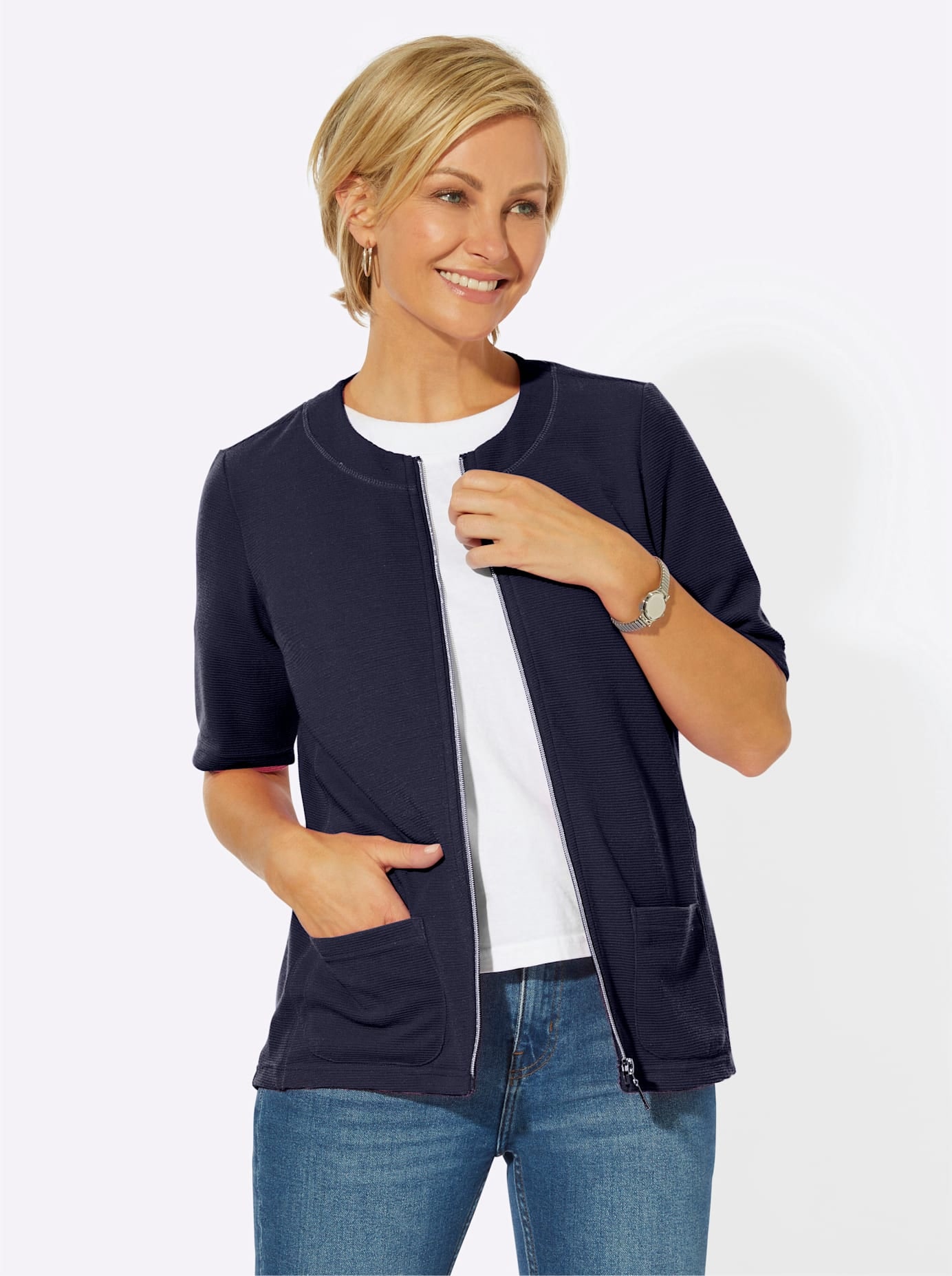 Classic Basics Shirtjacke »Shirtjacke«, (1 tlg.)