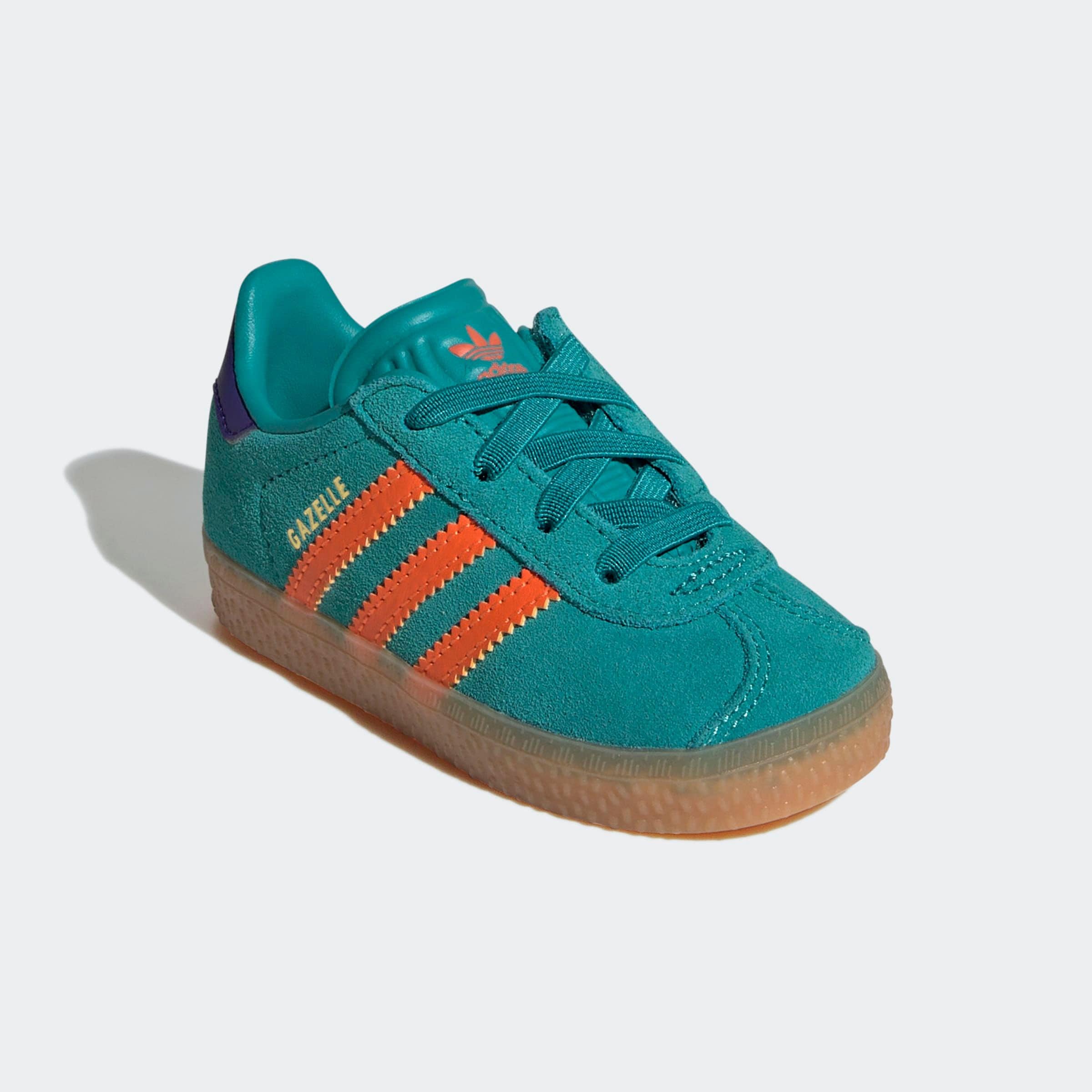 Adidas Originals Mädchen Sneaker »GAZELLE COMFORT CLOSURE ELASTIC LACES KIDS« für Kinder in lila, Größe 27