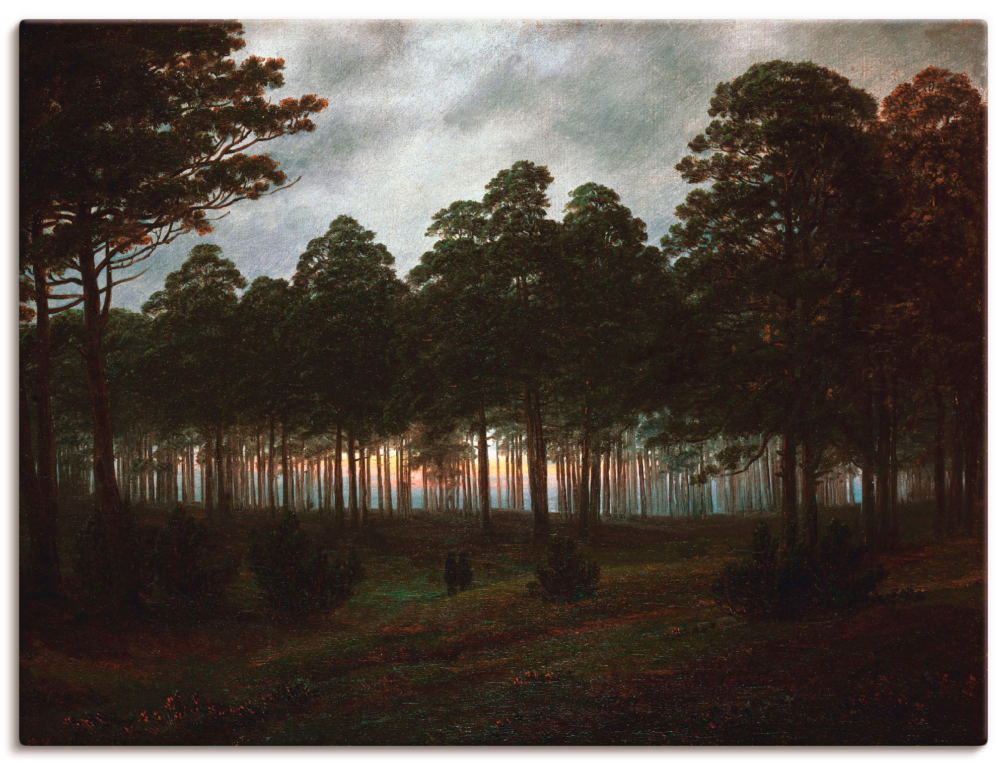 Artland Wandbild Poster Wald, in (1 um Größen »Der Leinwandbild, online als bei Wandaufkleber St.), oder OTTO Abend, versch. 1820/21«