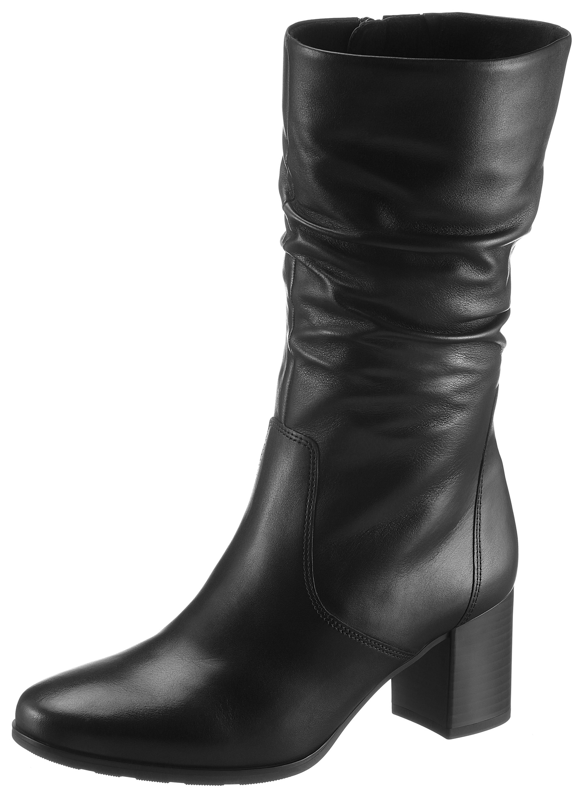 Gabor Stiefel »NIZZA«, mit Raffungen am Schaft