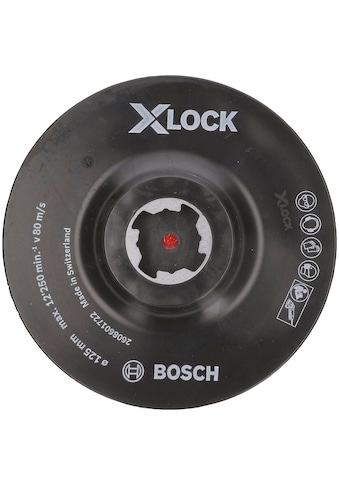 Bosch Professional Schleifscheibe »X-LOCK Stützteller«, mit Klettverschluss 125 mm kaufen