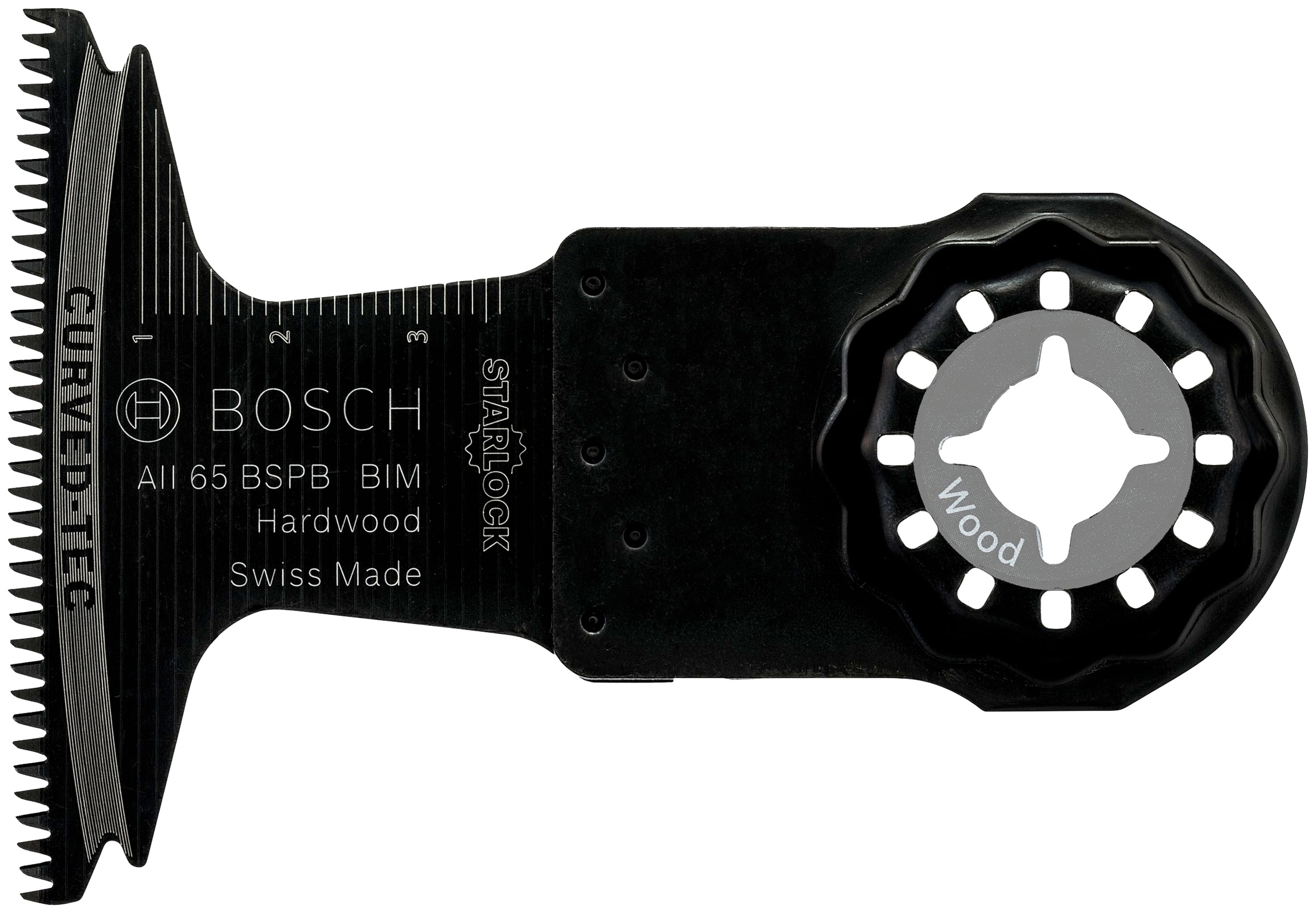 Bosch Professional Segmentsägeblatt »Tauchsägeblatt, BIM AII 65 BSPB Hard Wood 40 x 65 mm«