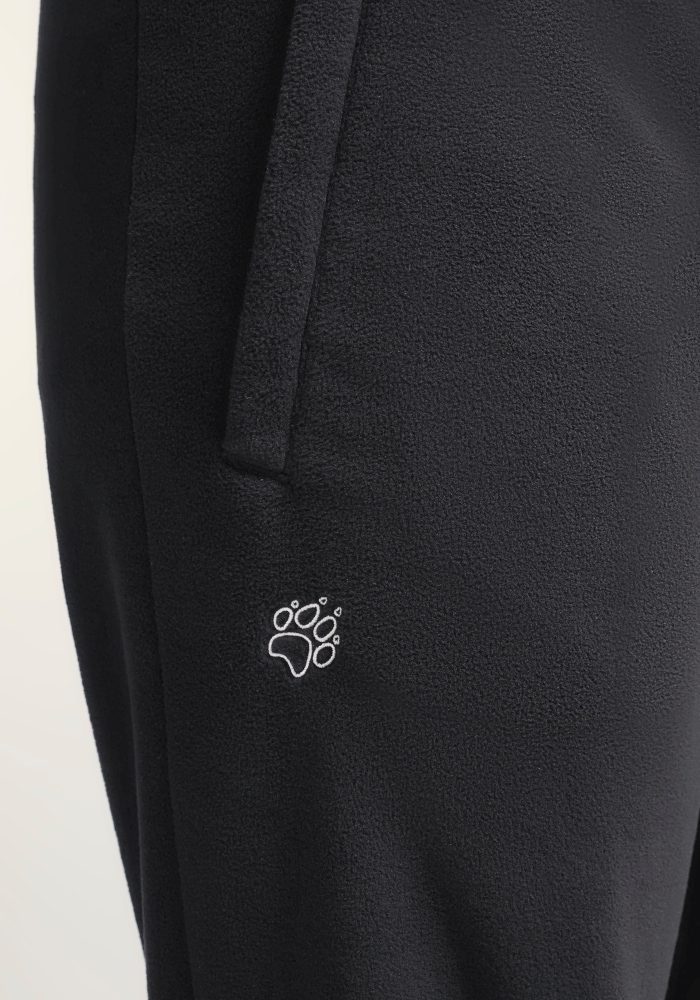 Jack Wolfskin Fleecehose »SOLACE PANTS W«  Fleece-Hose, integrierter Gürtel, elastischer Bund