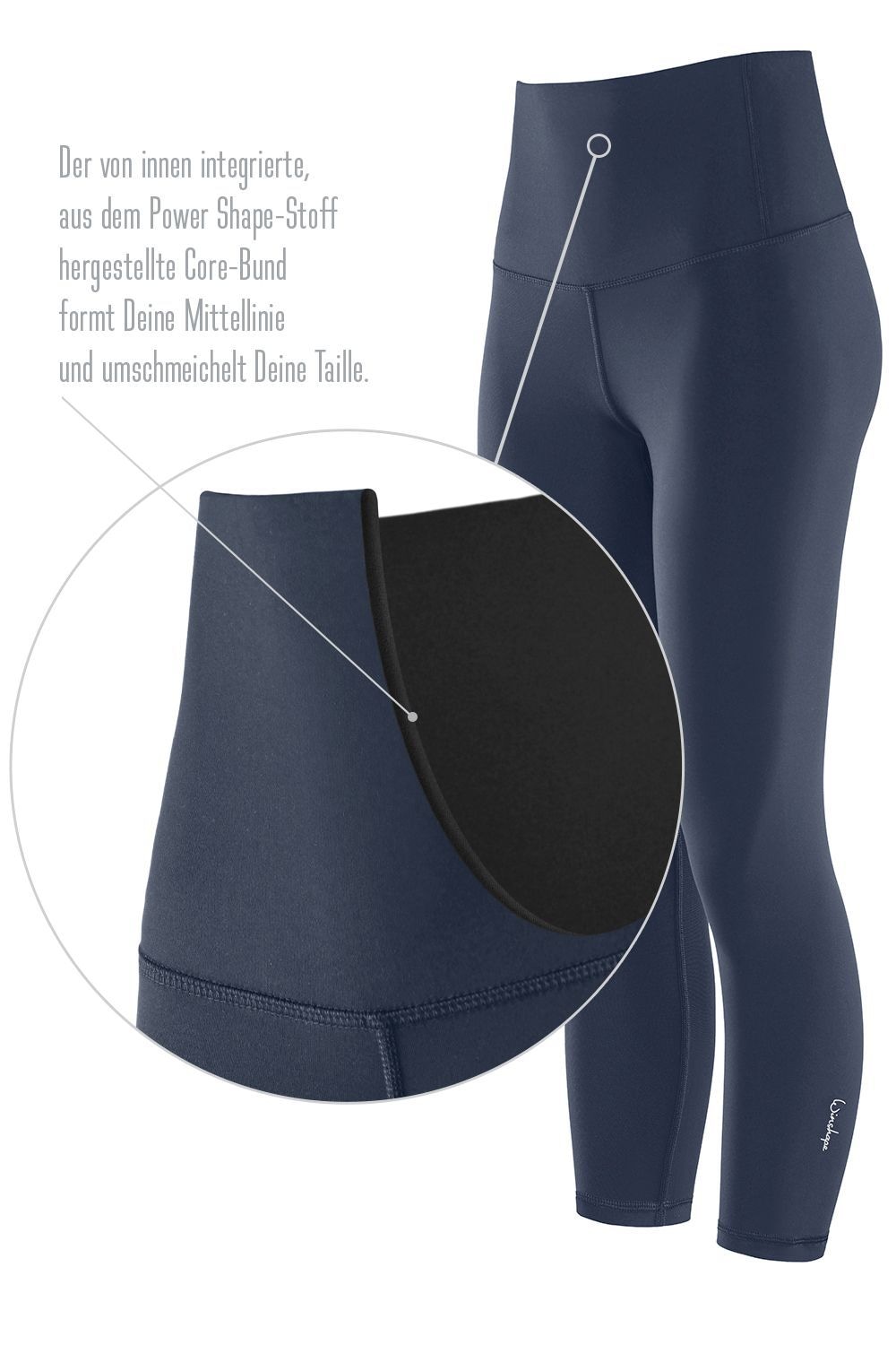 Winshape Leggings »7/8-Tights HWL317C«, mit V-Shape Applikation und Core-Bund