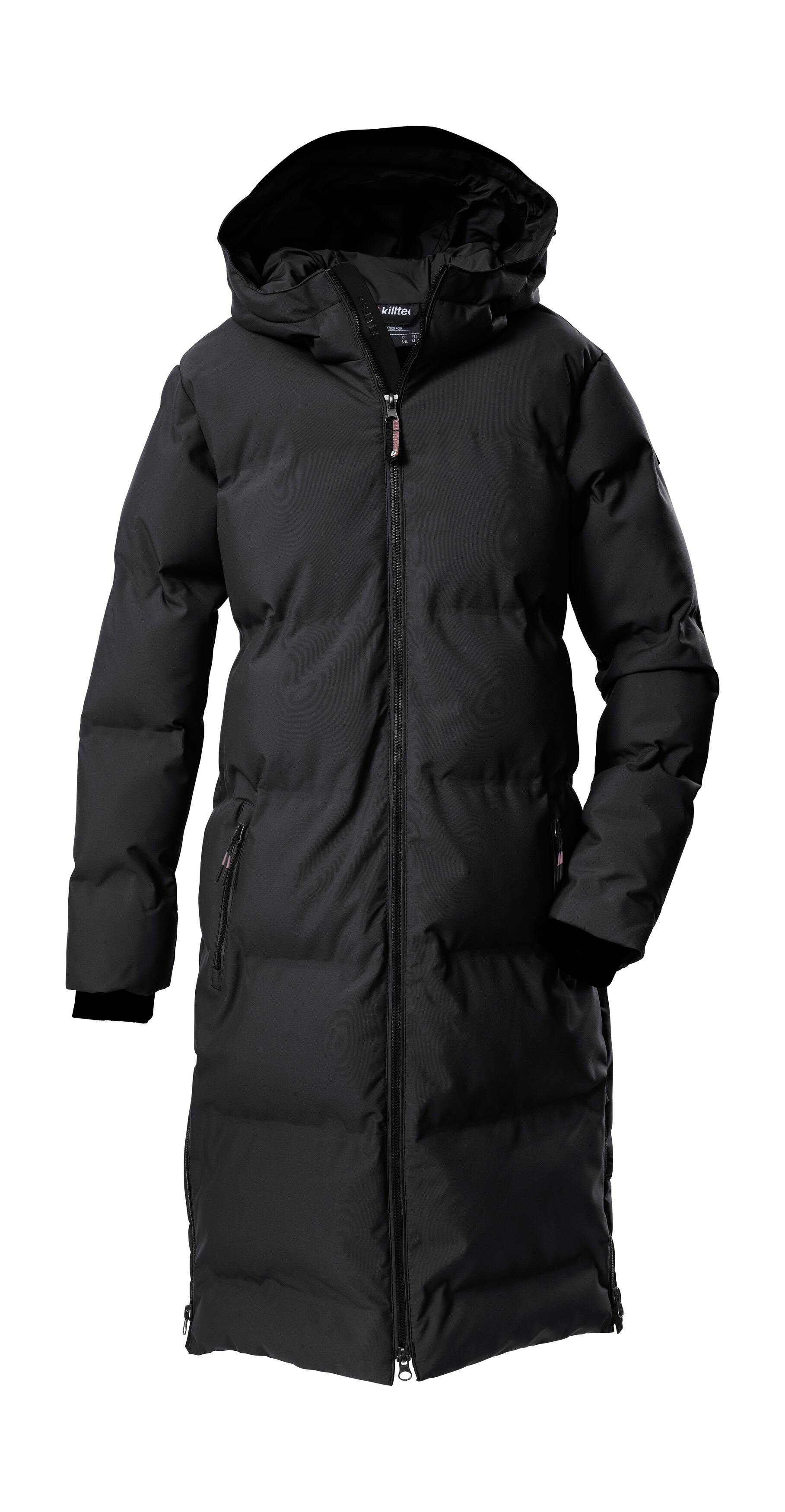 Killtec Mädchen Steppmantel »KOW 237 GRLS QLTD CT« Winddichter, wasserabweisender Kindermantel, reflektierende Elemente, Größe 152