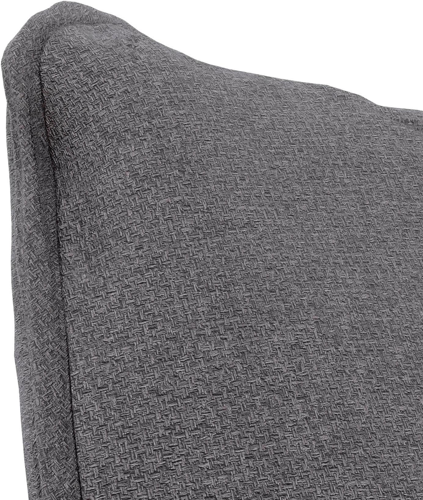TRENDMANUFAKTUR Ecksofa »Fordon, Schlafsofa mit Bettkasten, Couch in L-Form, Breite 250 cm«, in Struktur LUMOS, 3D-Effekt, anthrazit, Recamiere links