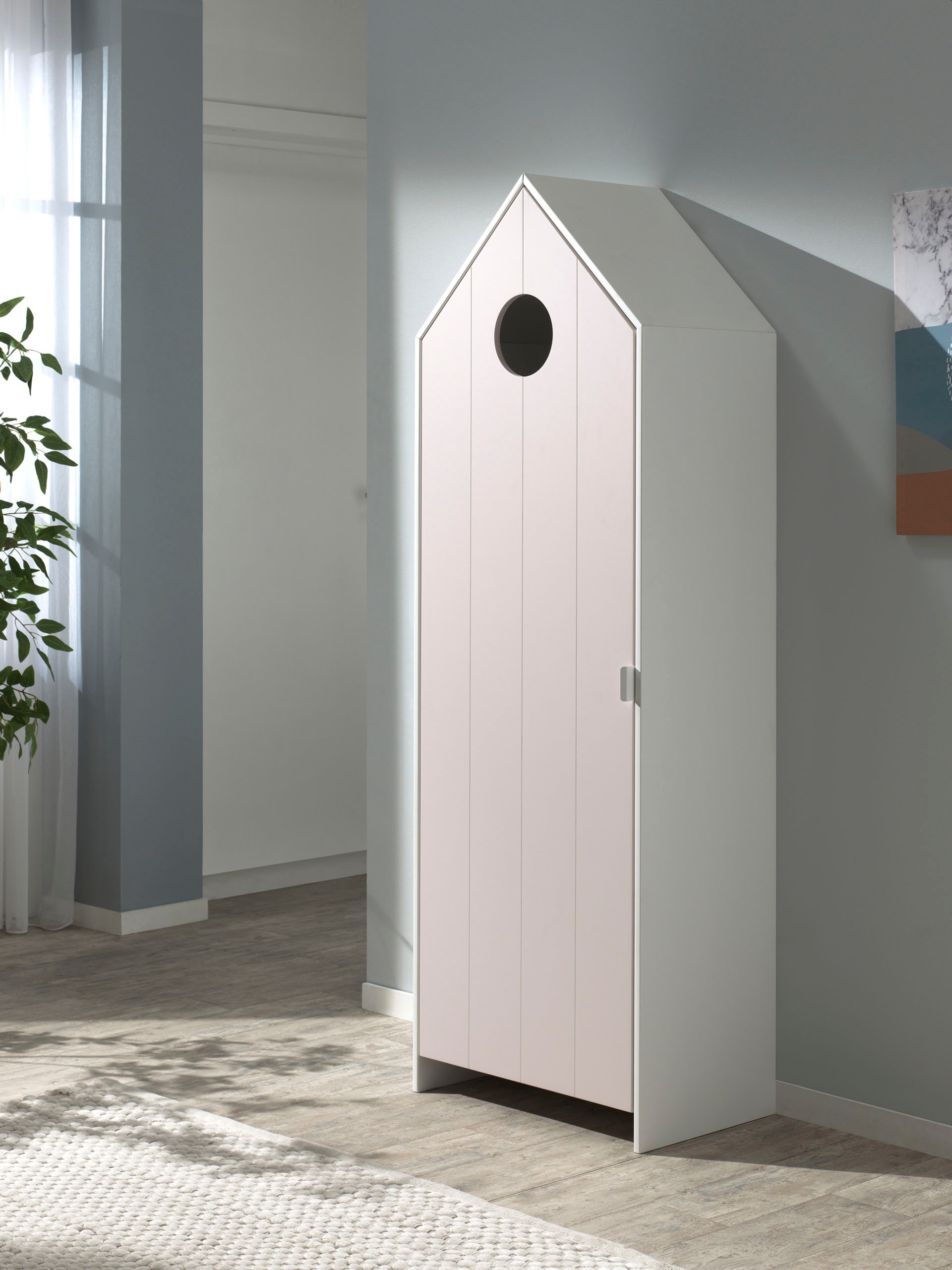 Vipack Drehtürenschrank »Casami, mit Soft-Close, viel Stauraum, TOP modern«, (B/H/T ca. 57,6x171,3x37cm, verschiedene Farben, Strandhaus-Optik), als Kleider-/Wäscheschrank nutzbar, universell einsetzbar