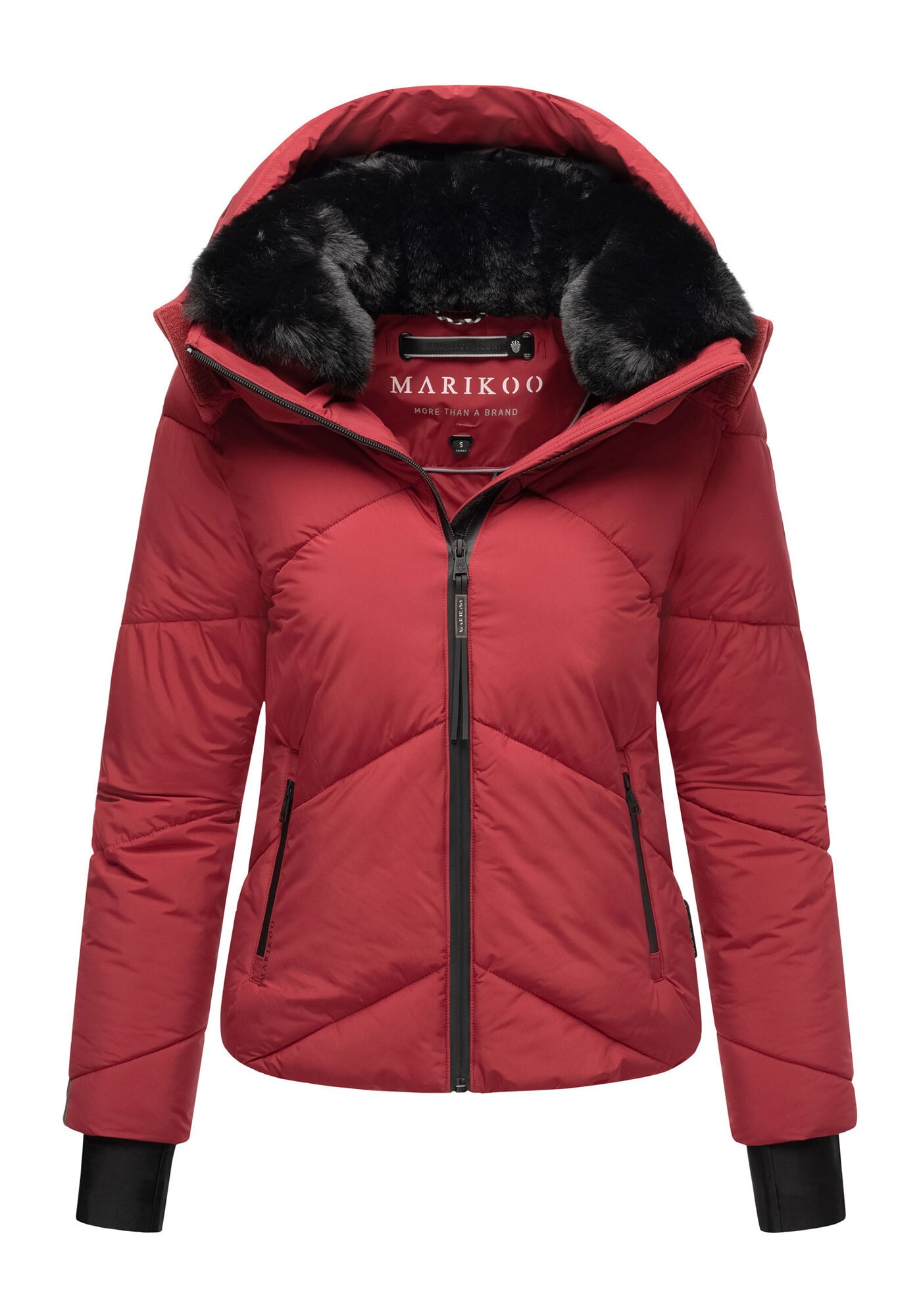 Marikoo Winterjacke »Marikoo Simaraa kurze Damen Winter Steppjacke N007«