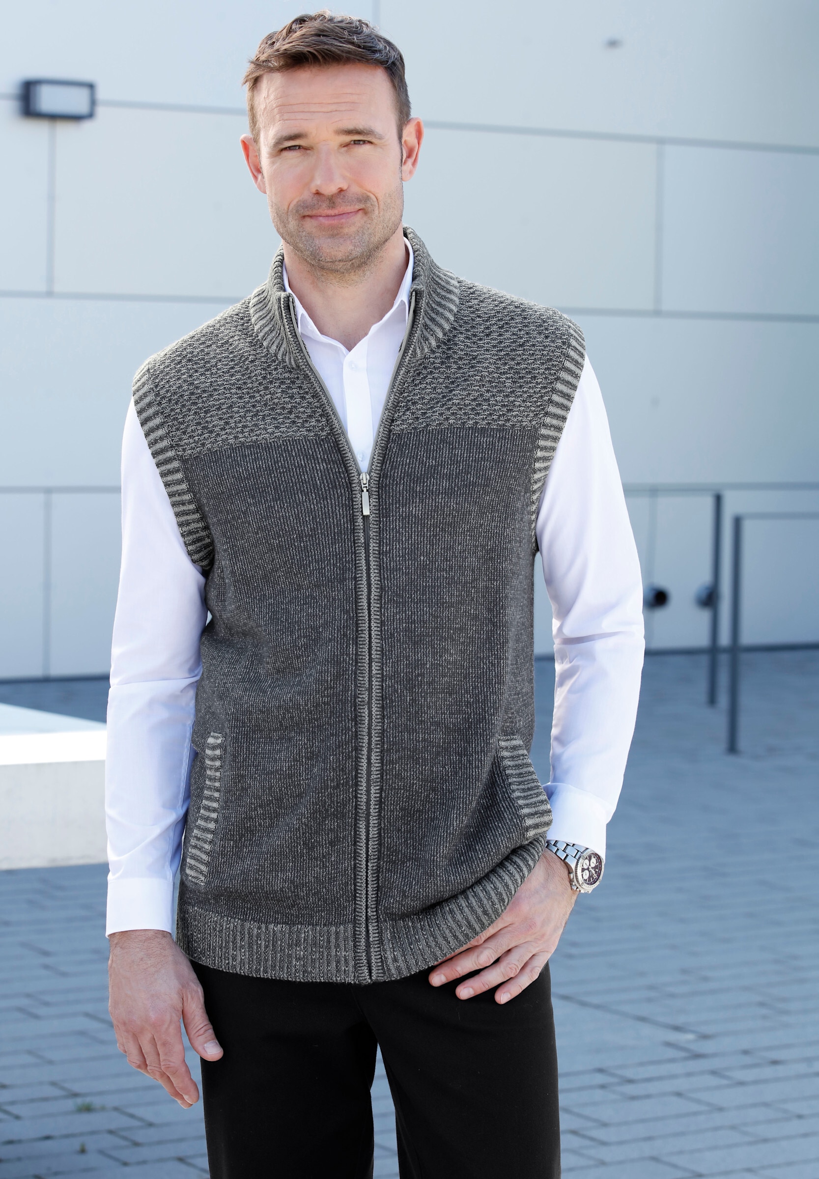 Sieh an! Strickweste »Strickweste Strickweste«