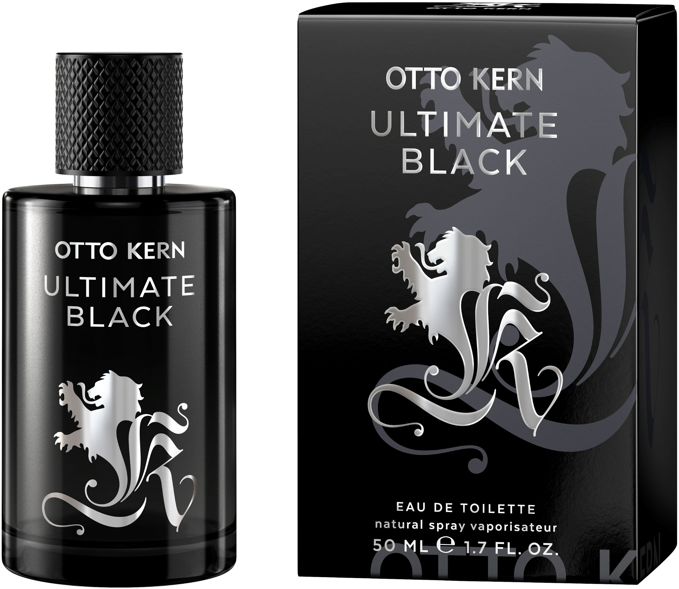 Otto Kern Herren Eau de Toilette »Ultimate Black« mit würziger Herznote in schwarz