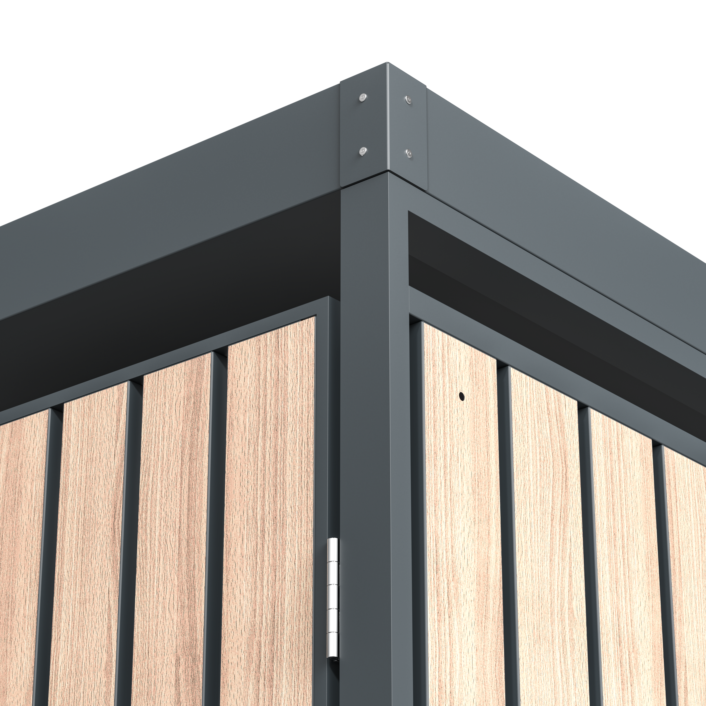 WESTMANN Mülltonnenbox »Planta« Platz für 3 Mülltonnen je 240 L, BxHxT: 200x84x124,5 cm