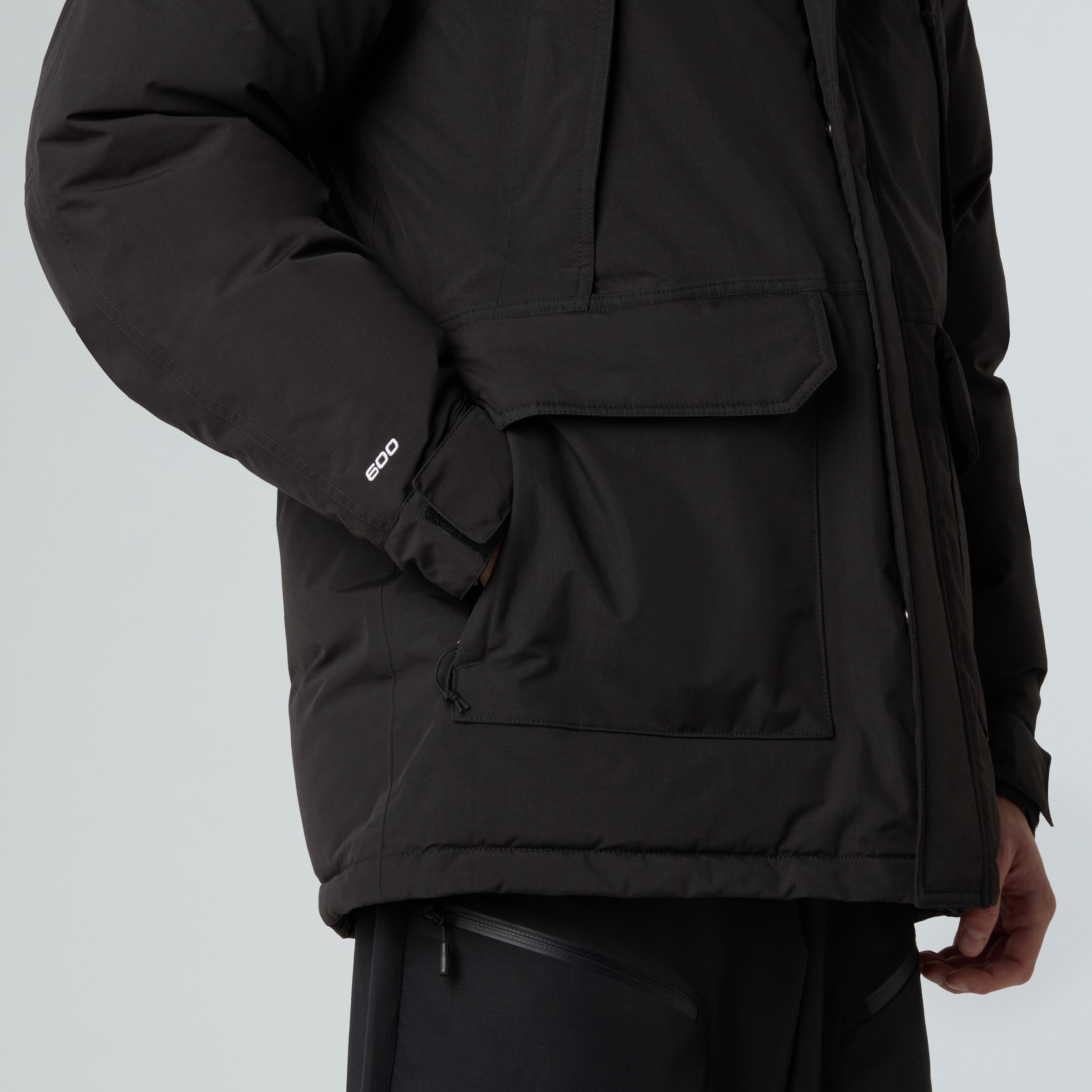 The North Face Funktionsparka »M MCMURDO PARKA« mit Kapuze für kaltes Wetter, wasser- und winddicht, mit Daunenwattierung