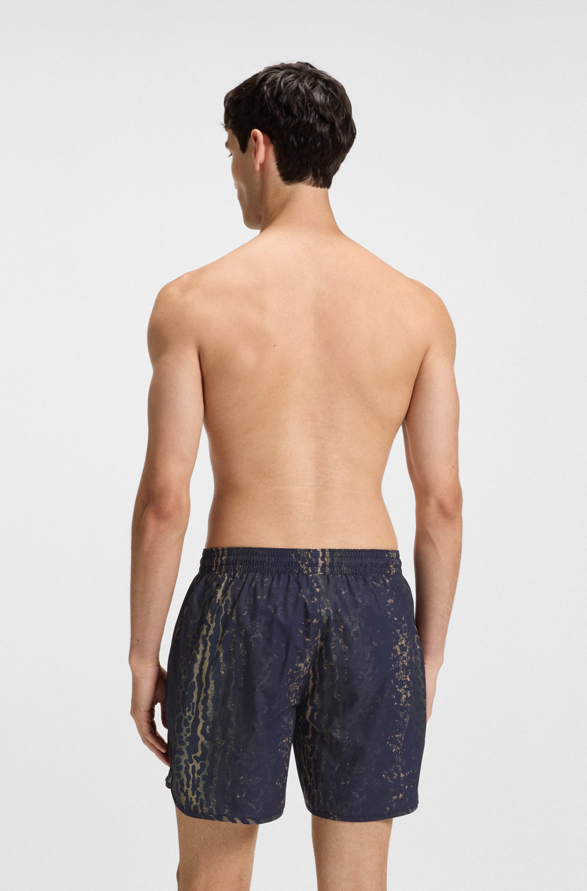HUGO Underwear Badeshorts »Jose«, elastischer Bund, bedruckt, schnelltrocknend