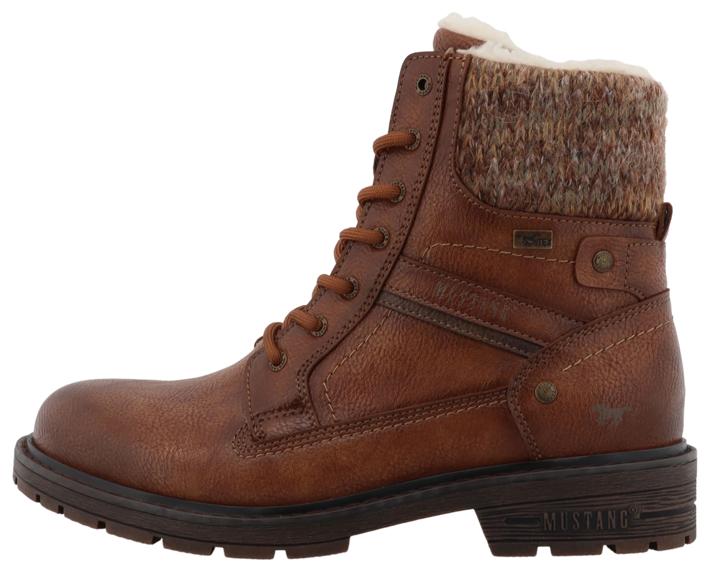 Mustang Shoes Winterstiefelette »Bienke«  Winterboots mit TEX-Membrane