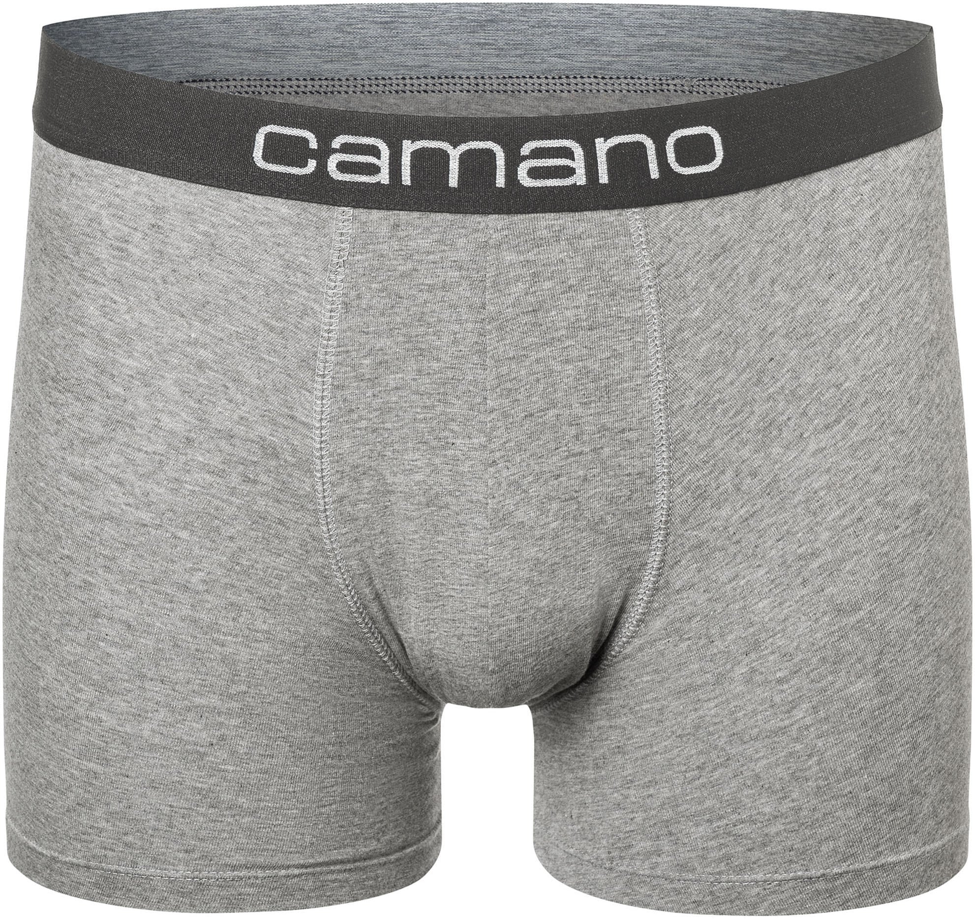 Camano Boxershorts »comfort«, (6er Pack), mit Stretch-Logobund
