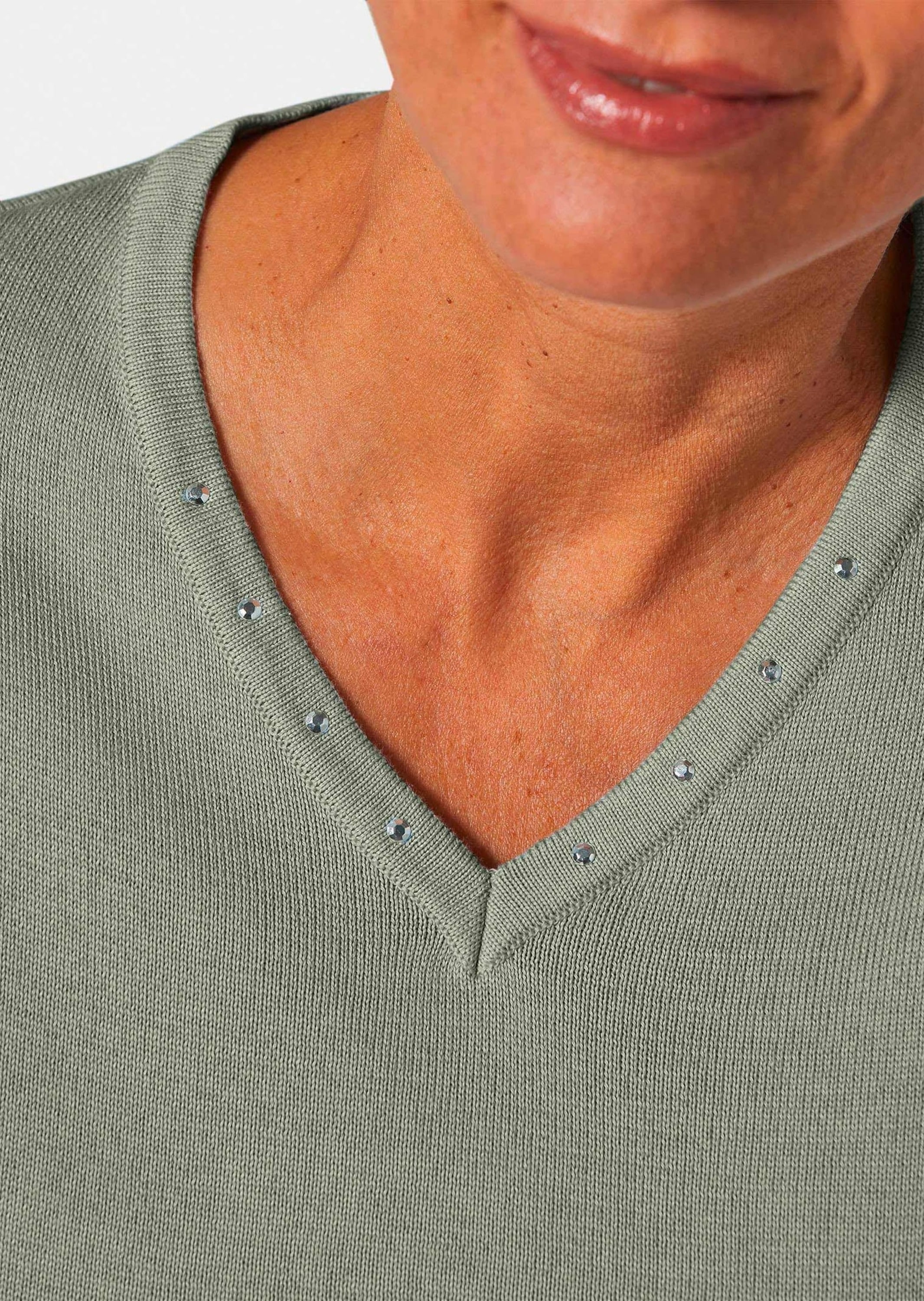 GOLDNER Rundhalspullover »Pullover in hochwertiger Qualität«