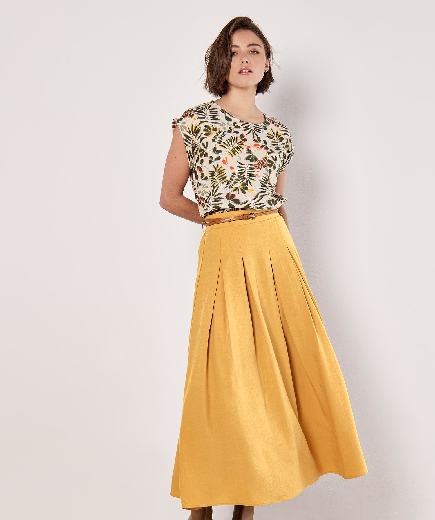 Apricot Druckbluse »Bluse« mit offenem Rücken