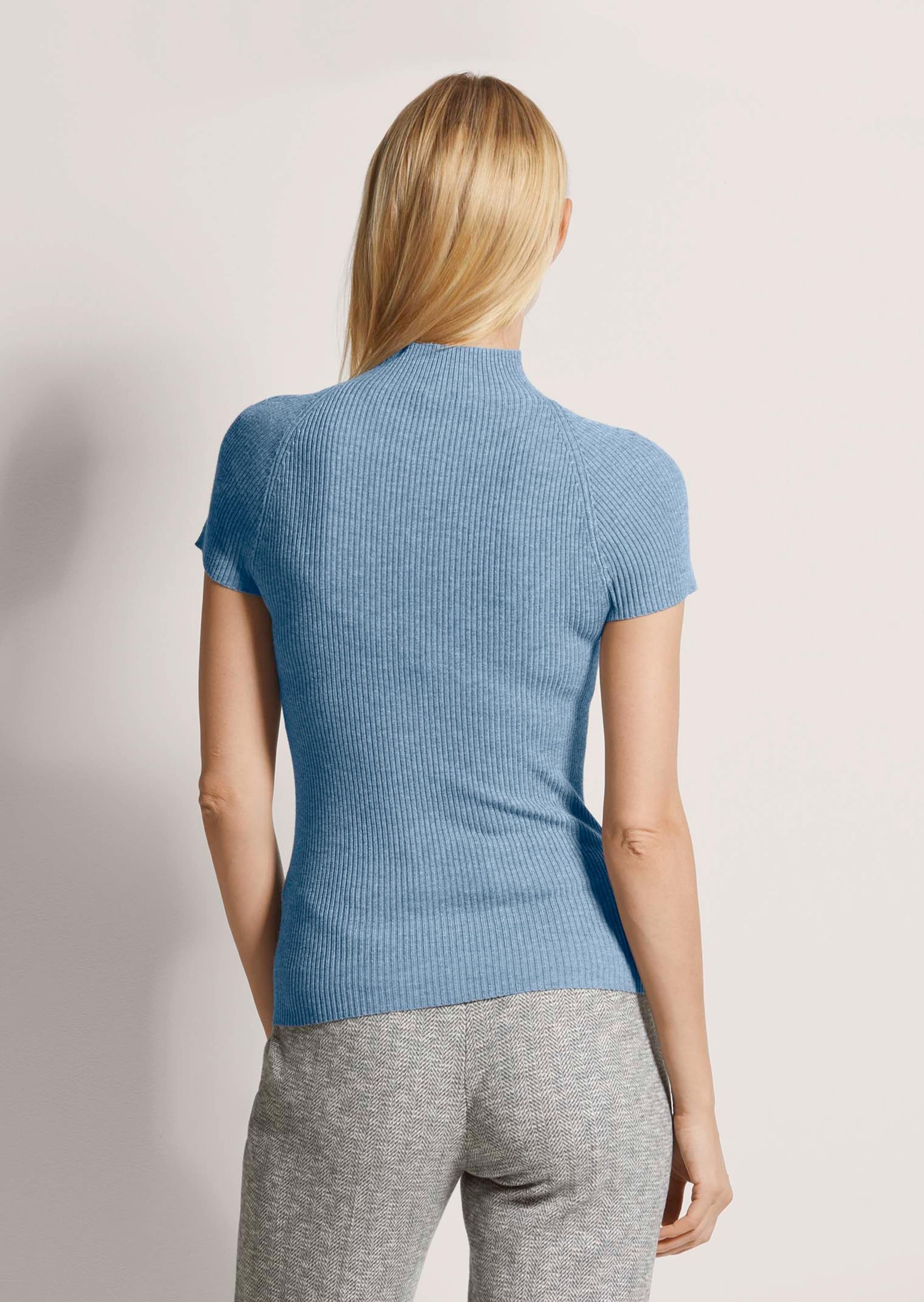 MADELEINE Longpullover »Strickoberteil Kurzarm-Pullover aus Strick«