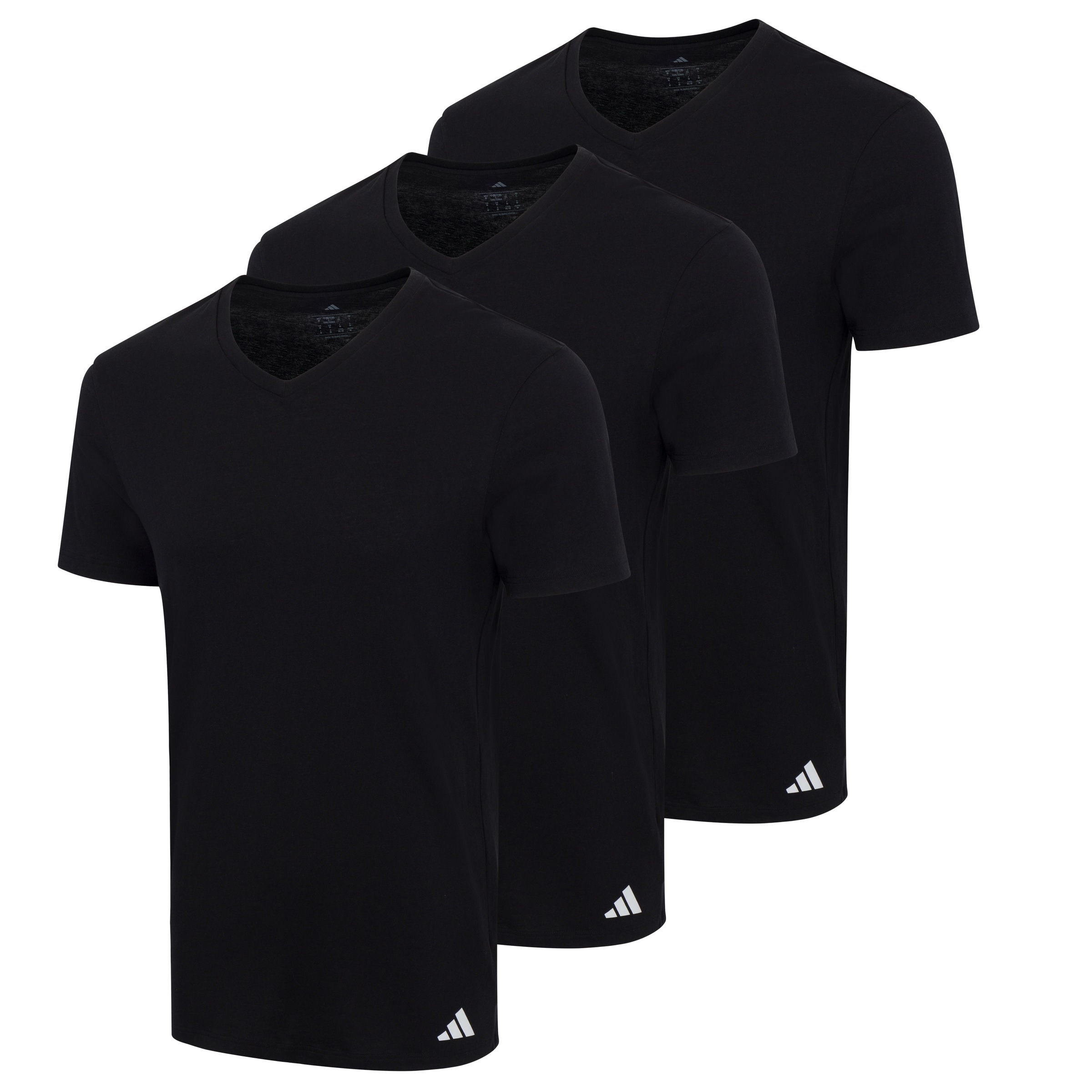 adidas Sportswear V-Shirt »Active Core Cotton« 3er Pack,  V-Ausschnitt, Kurzarm, bequem